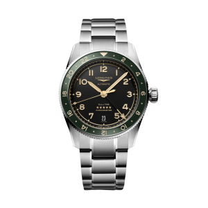 Longines Spirit Zulu Time Acero Brazalete