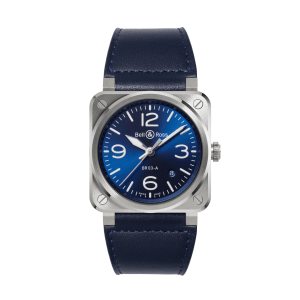 Bell Ross BR 03 Blue Steel Acero 41mm Ref BR03A-BLU-ST/SCA