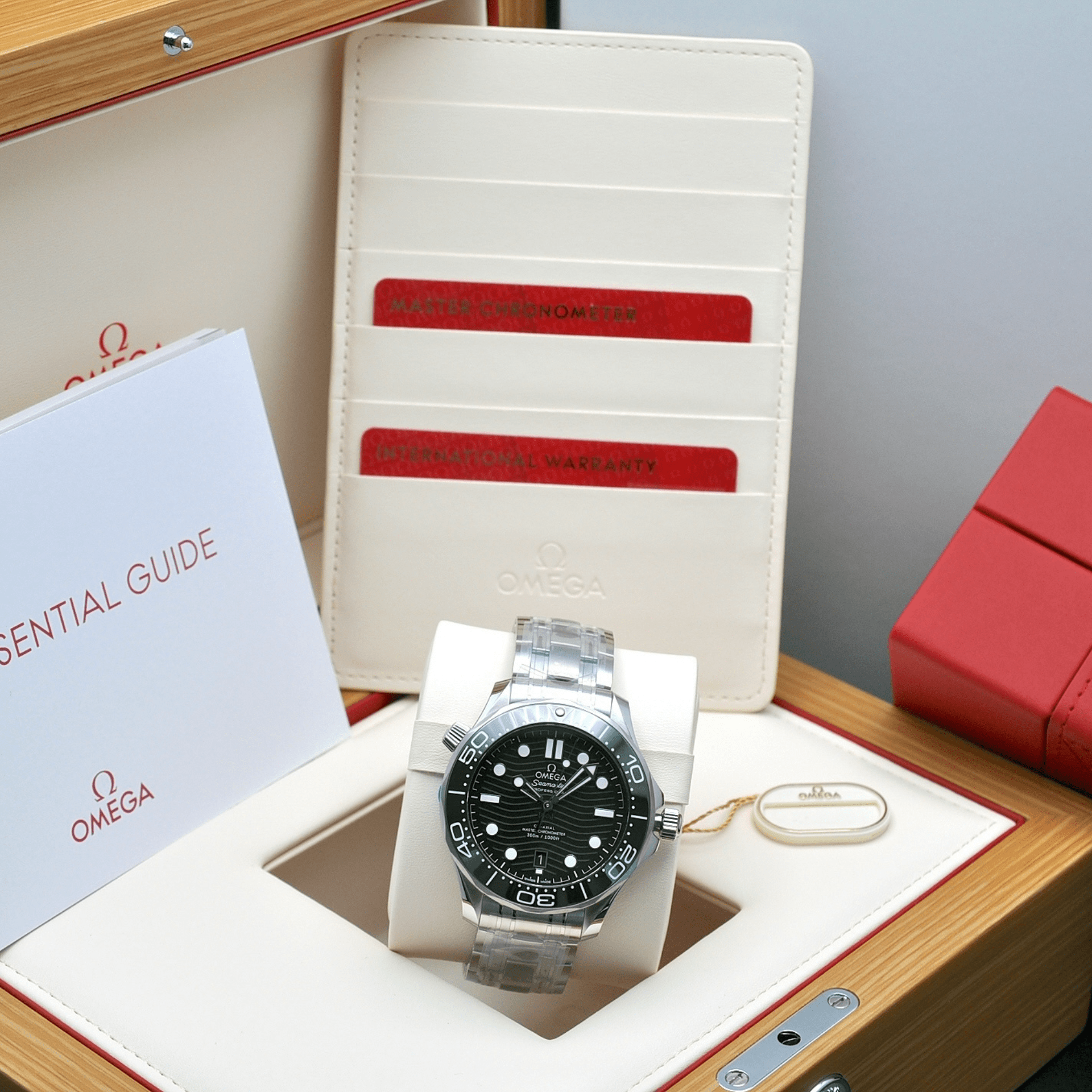Omega Seamaster Diver 300M acero esfera y bisel verde ref 210.30.42.20.10.001