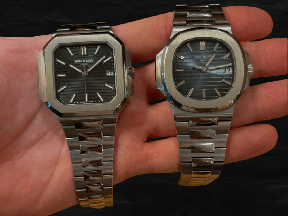Patek Philippe Cubitus 5821/1A-001 Acero vs Patek Philippe Nautilus 5711/1A-001
