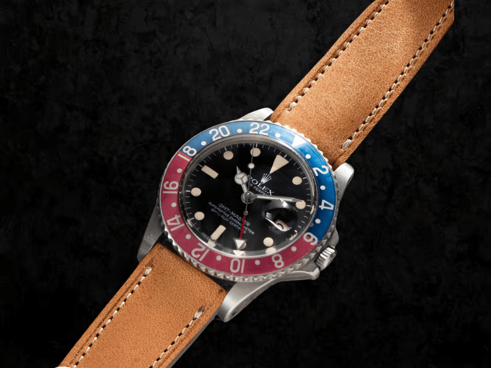 Rolex GMT Master II 126710BLRO acero correa de cuero igormo watches igor librero