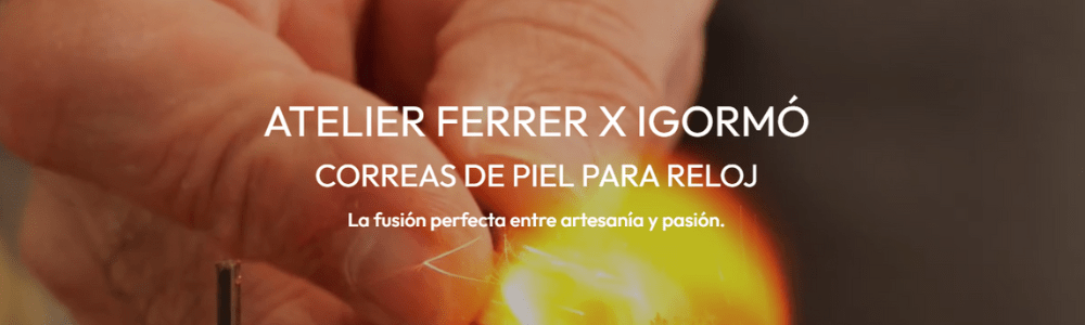 correas de reloj artesanales
