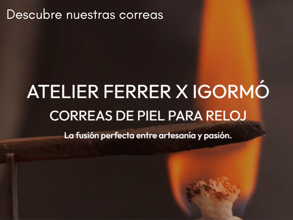 igormo correas de reloj en cuero realizadas artresanalmente en España