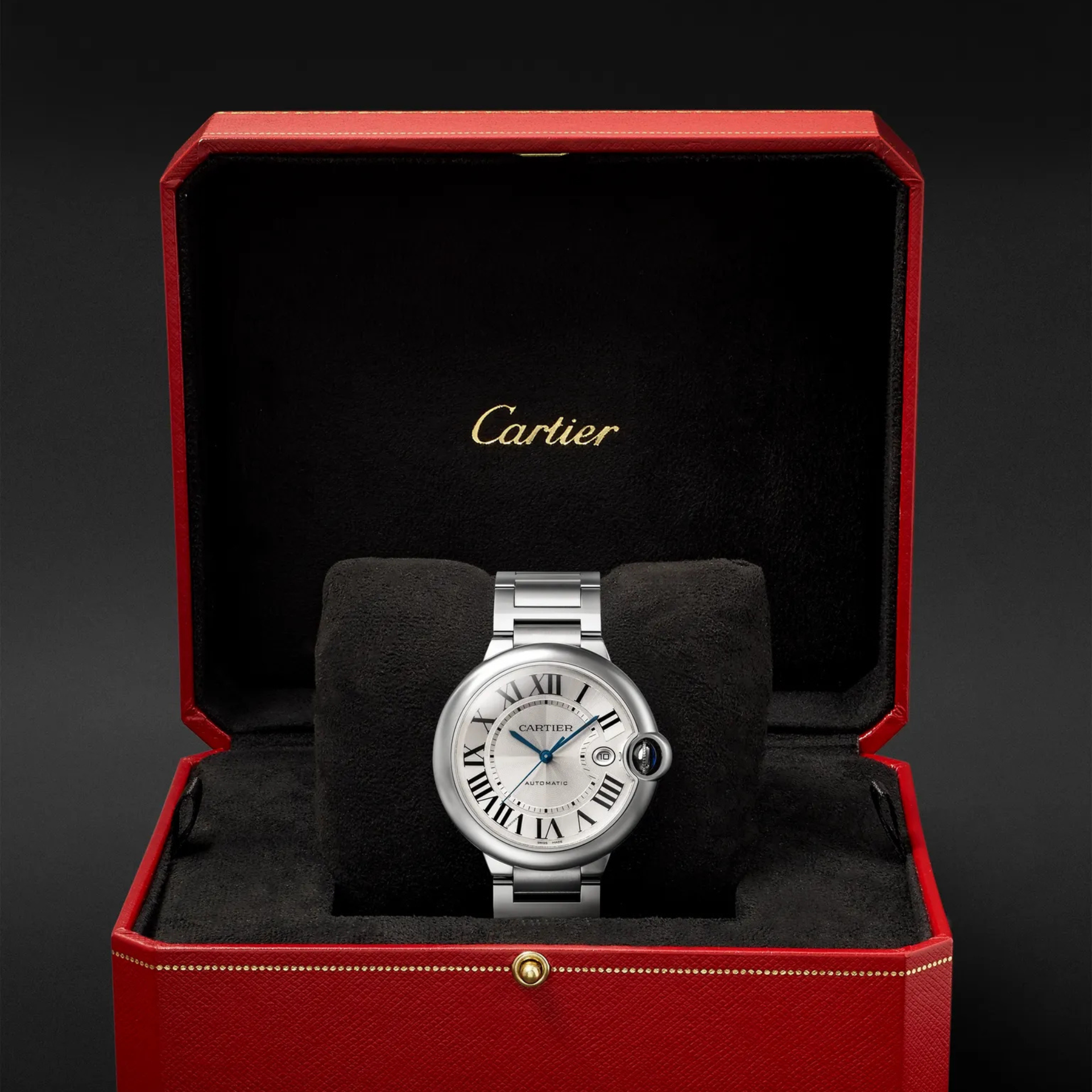 Cartier Ballon Bleu acero 42mm referencia WSBB0049