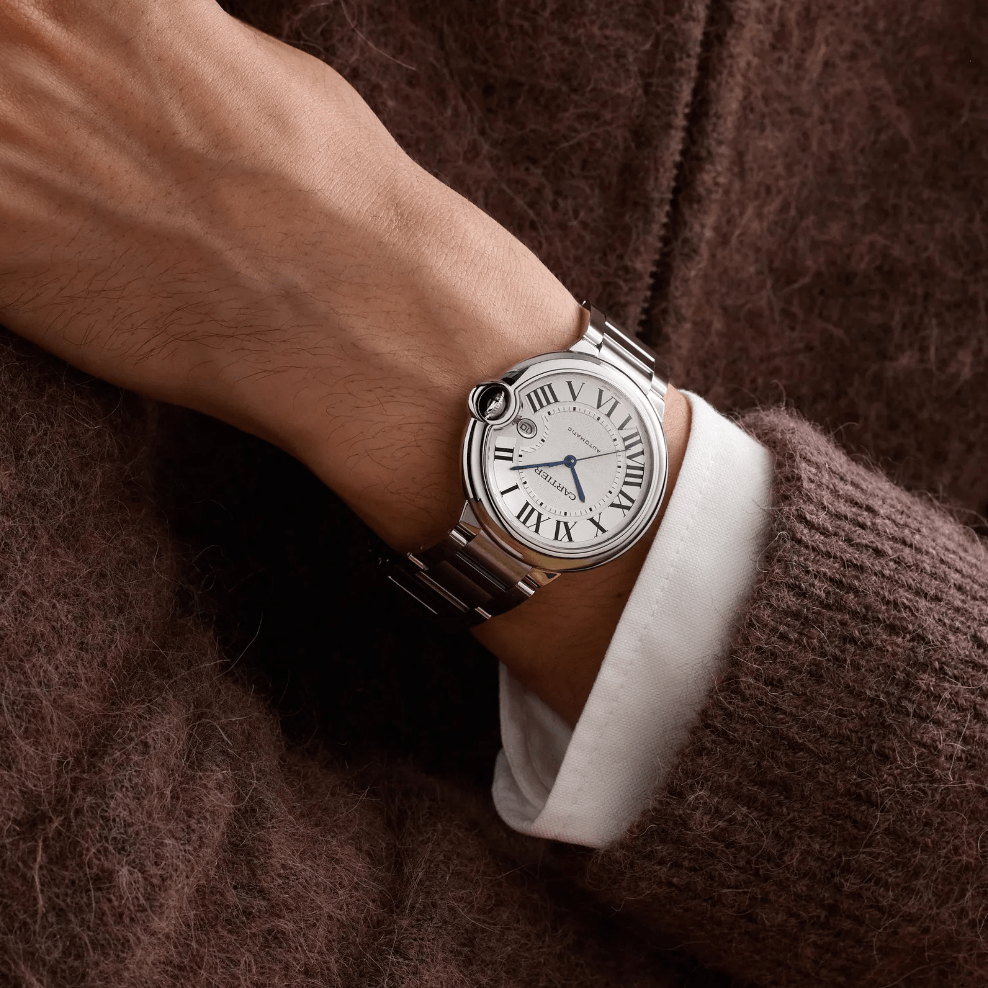 Cartier Ballon Bleu acero 42mm referencia WSBB0049