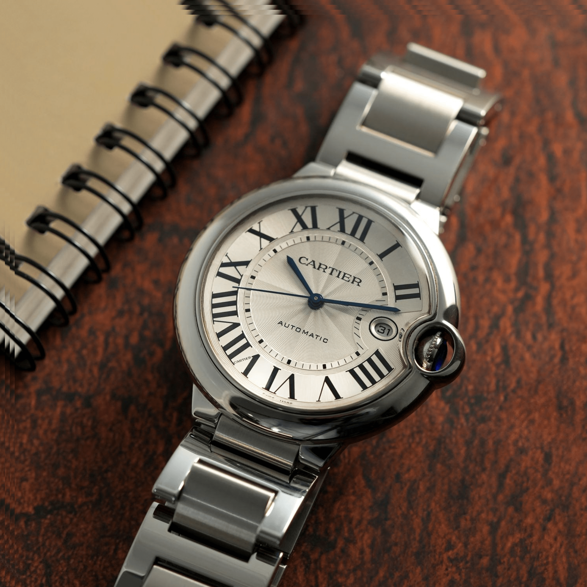 Cartier Ballon Bleu acero 42mm referencia WSBB0049