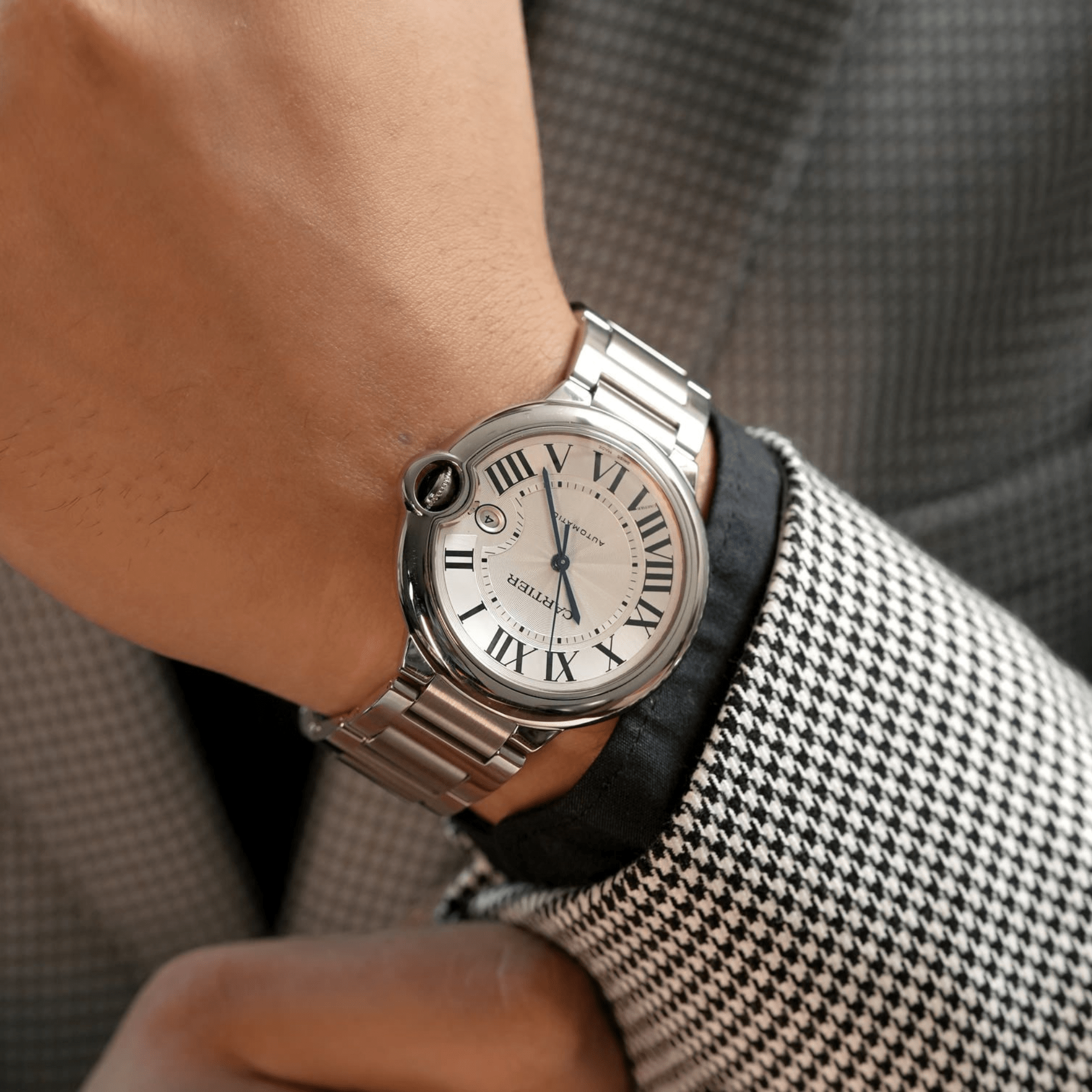 Cartier Ballon Bleu acero 42mm referencia WSBB0049