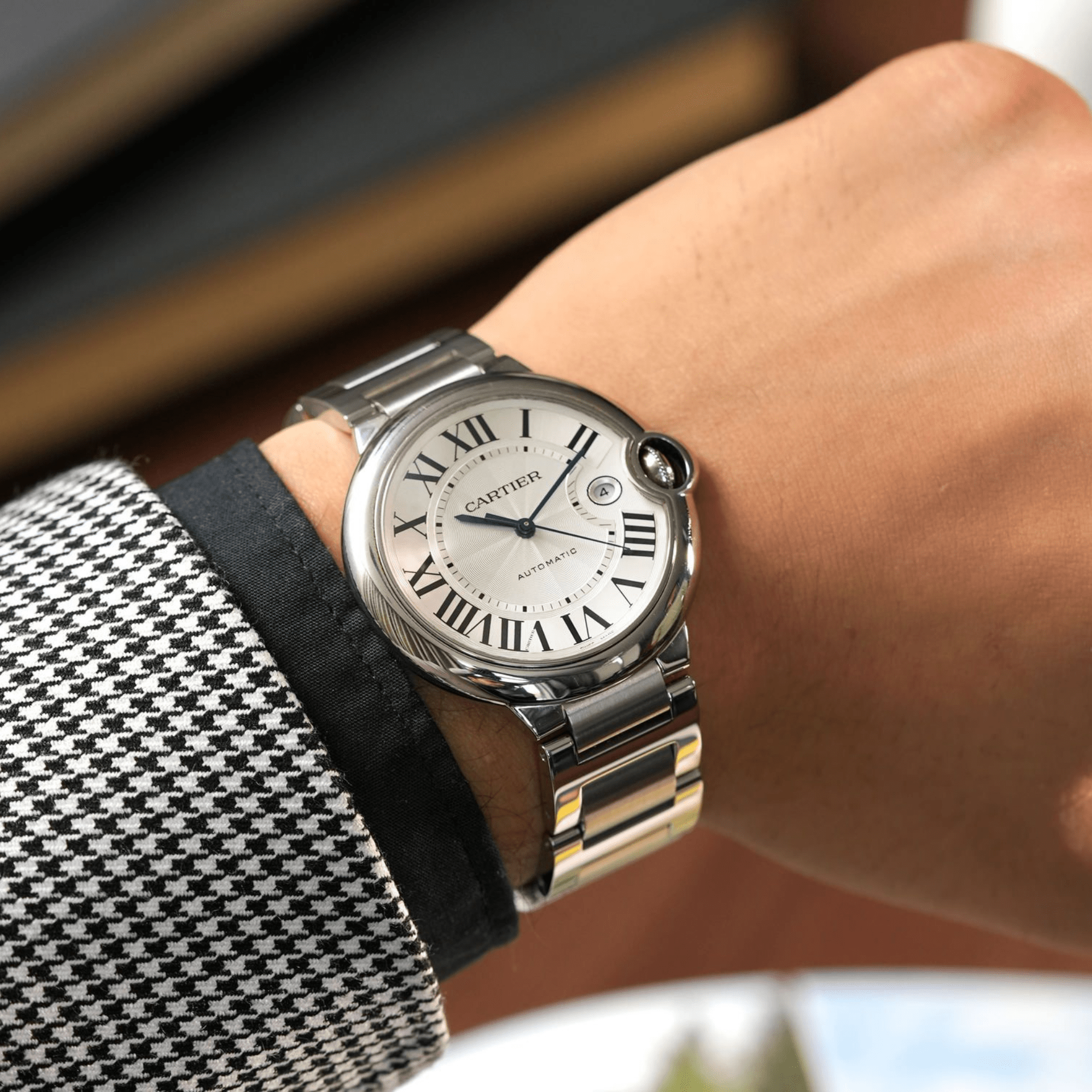 Cartier Ballon Bleu acero 42mm referencia WSBB0049