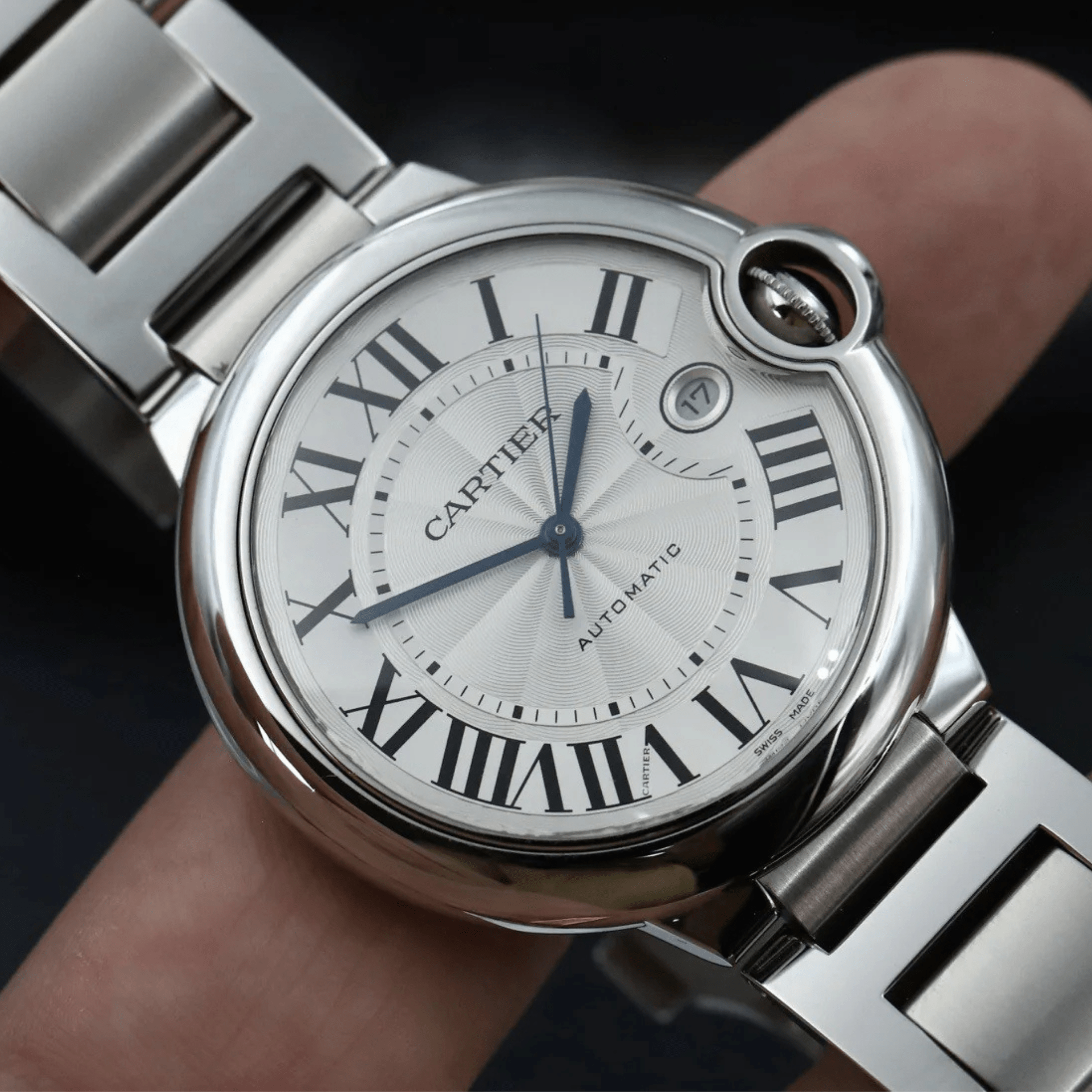 Cartier Ballon Bleu acero 42mm referencia WSBB0049