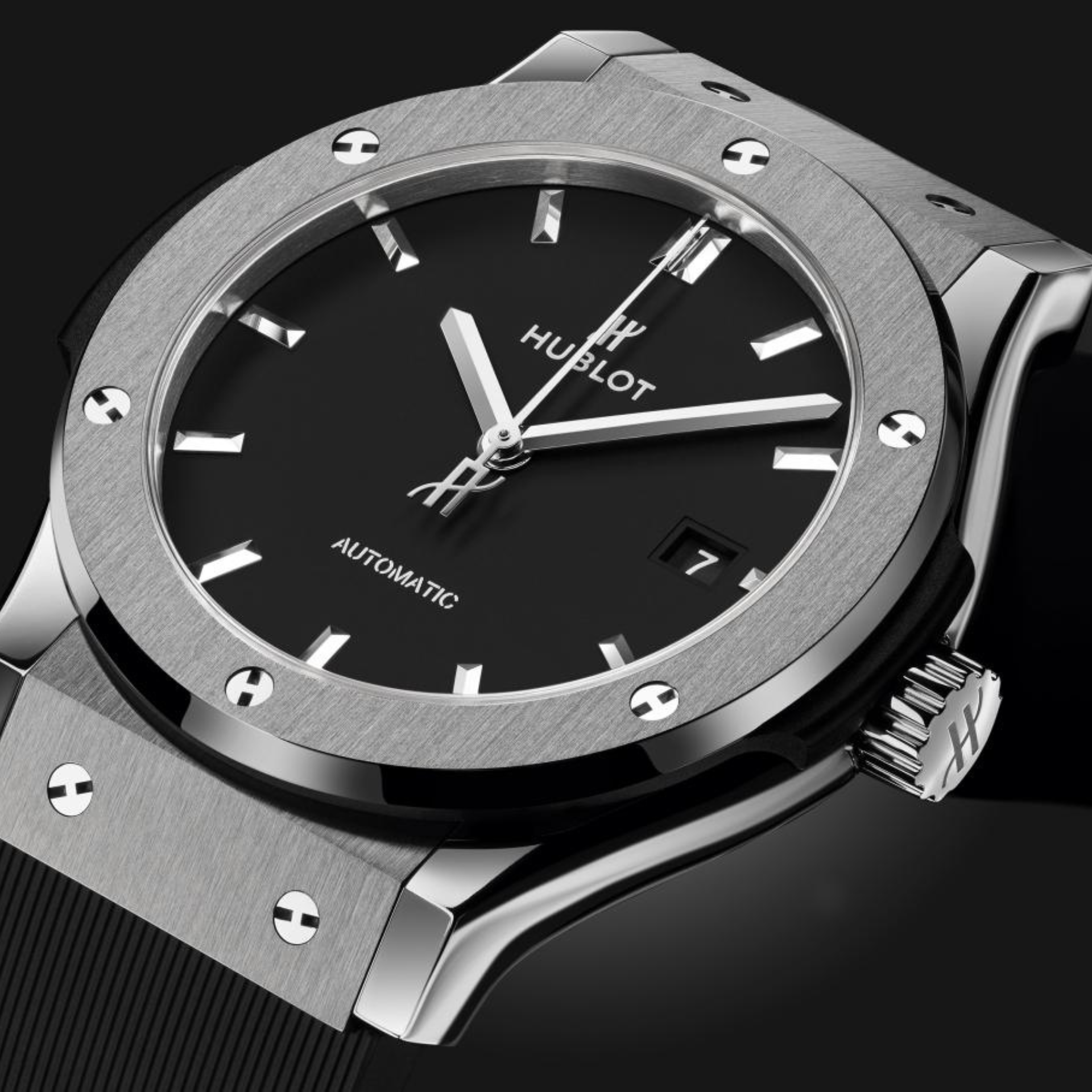 Hublot Classic Fusion Titanio 42mm 542.NX.1171.RX esfera negra