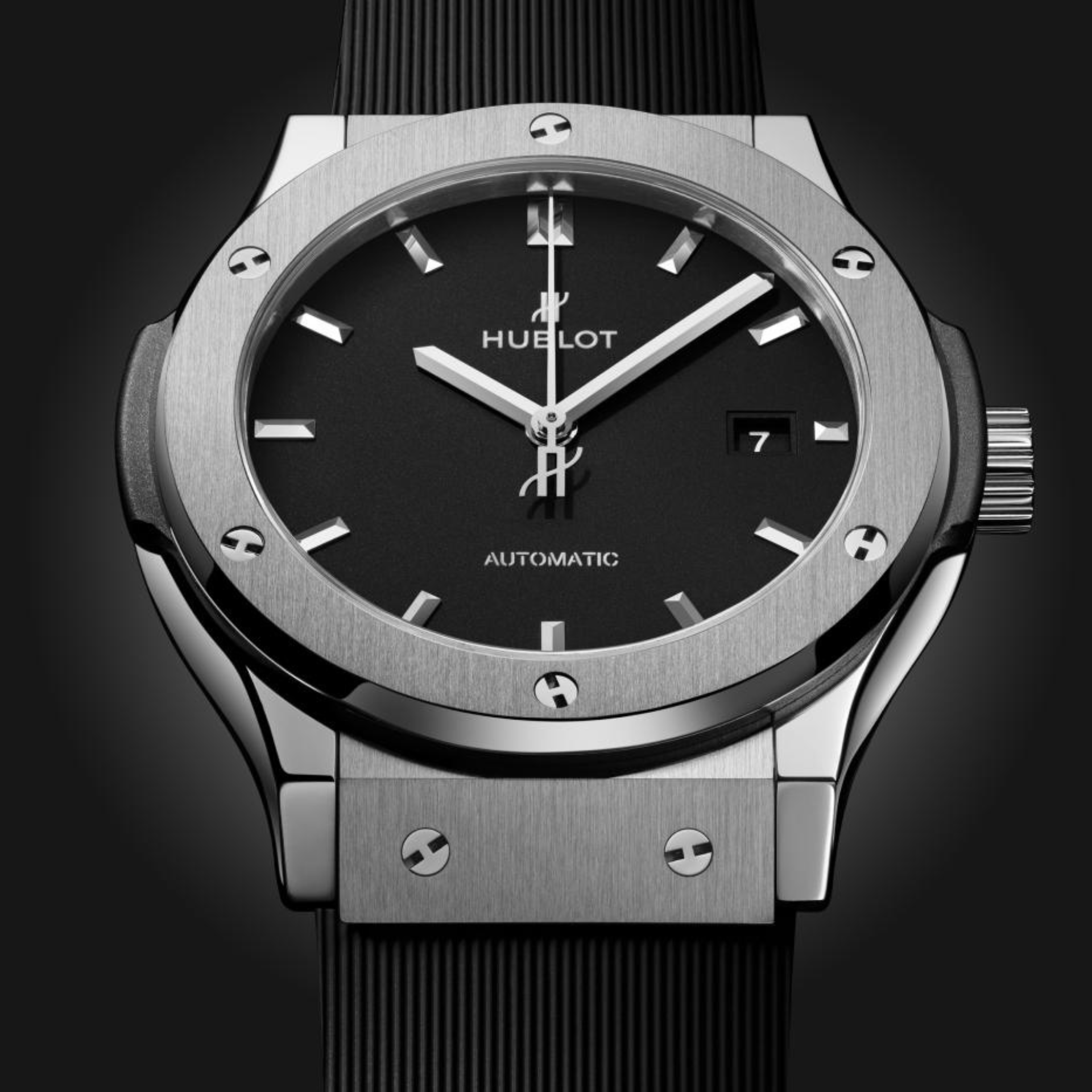 Hublot Classic Fusion Titanio 42mm 542.NX.1171.RX esfera negra