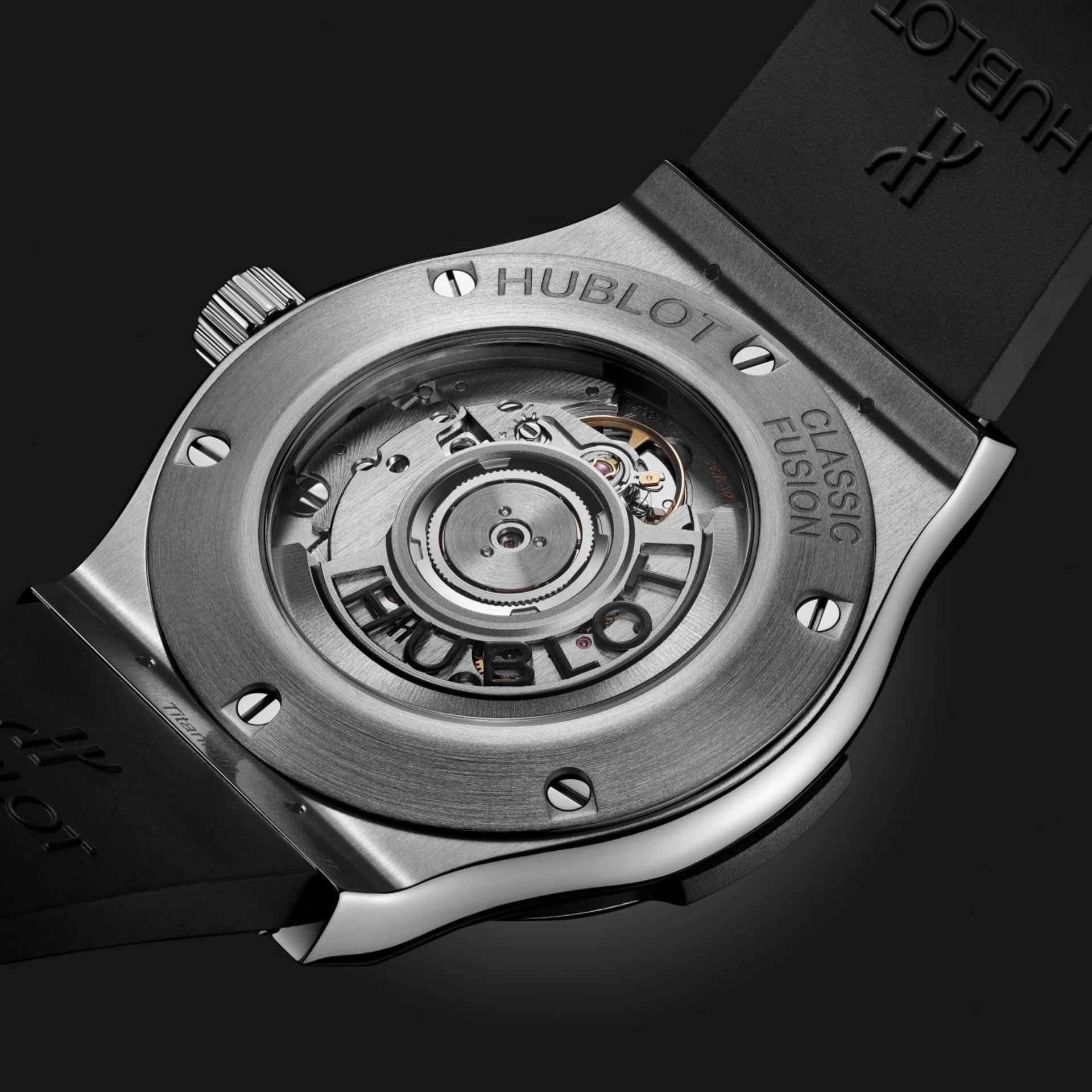 Hublot Classic Fusion Titanio 42mm 542.NX.1171.RX esfera negra