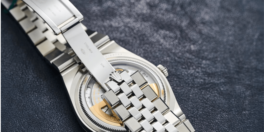 Rolex Land-Dweller brazalete acero