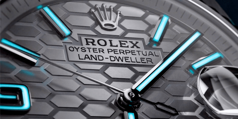 Rolex Land-Dweller lumen