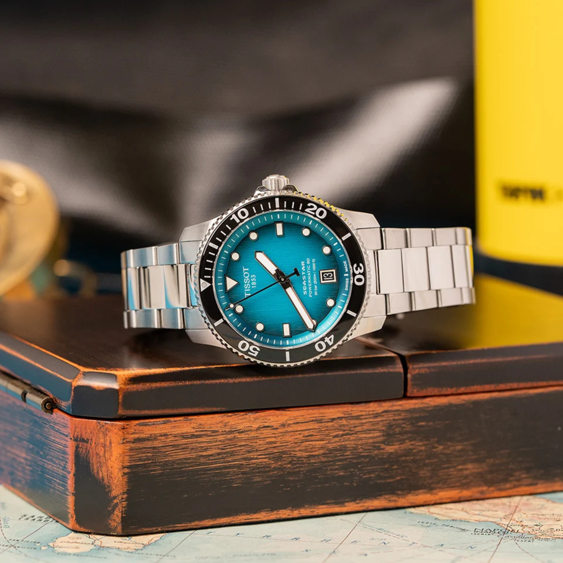 Tissot Seastar 1000 Powermatic 80 Acero 40mm Ref T120.807.11.091.00