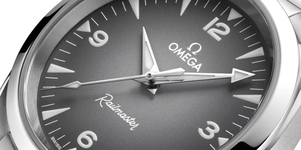 Omega Seamaster Railmaster 38mm 23510382006001 esfera gris