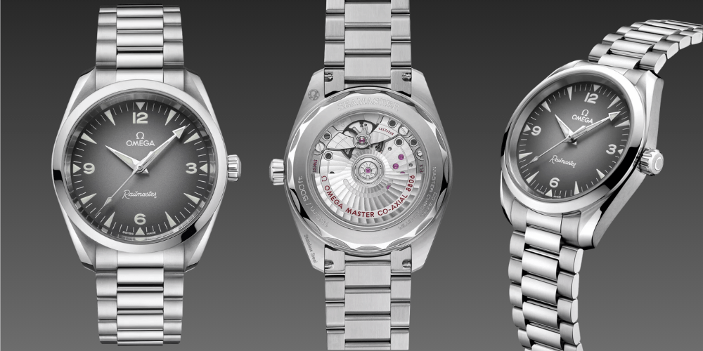 Omega Seamaster Railmaster 38mm brazalete