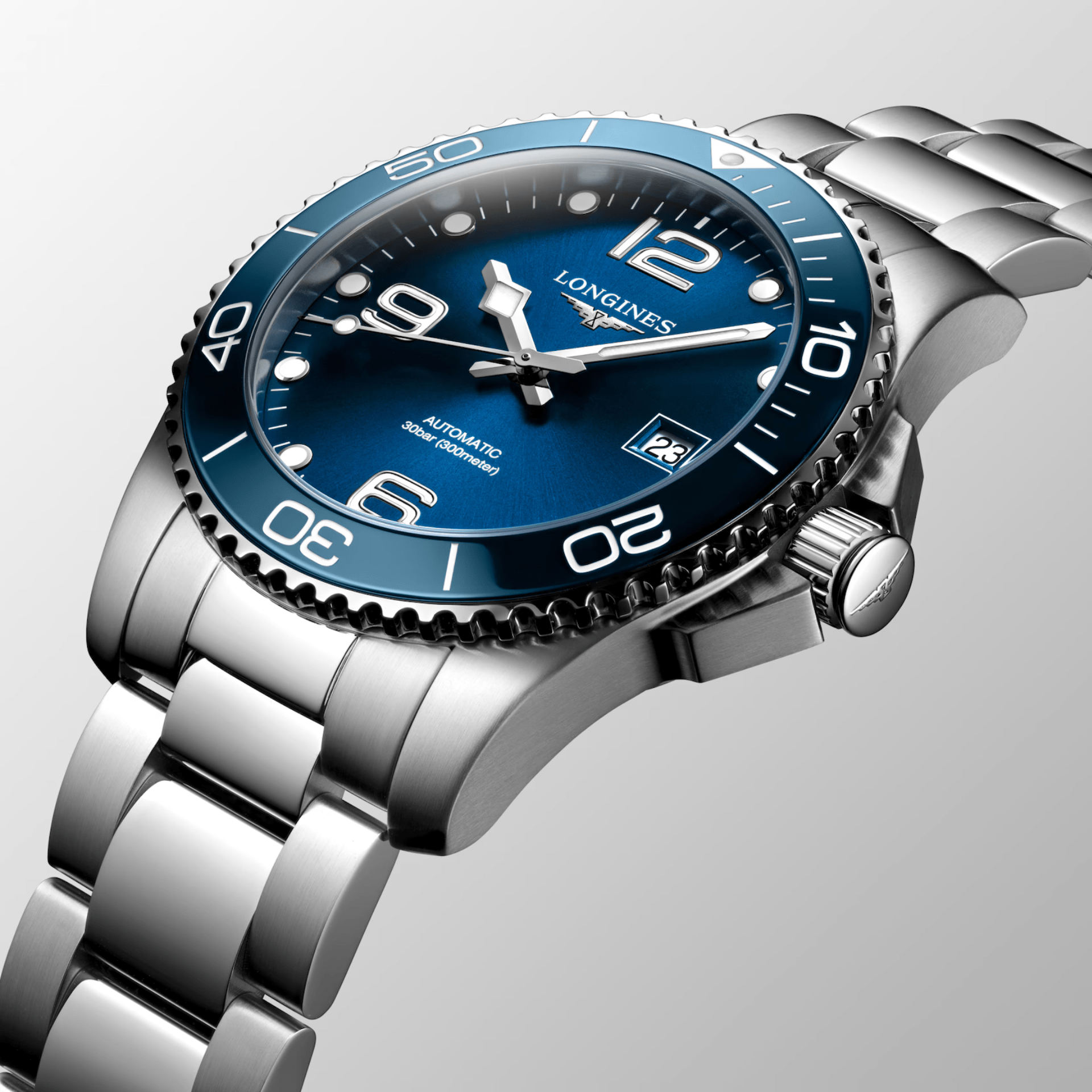 Longines Hydroconquest acero 41mm L3.781.4