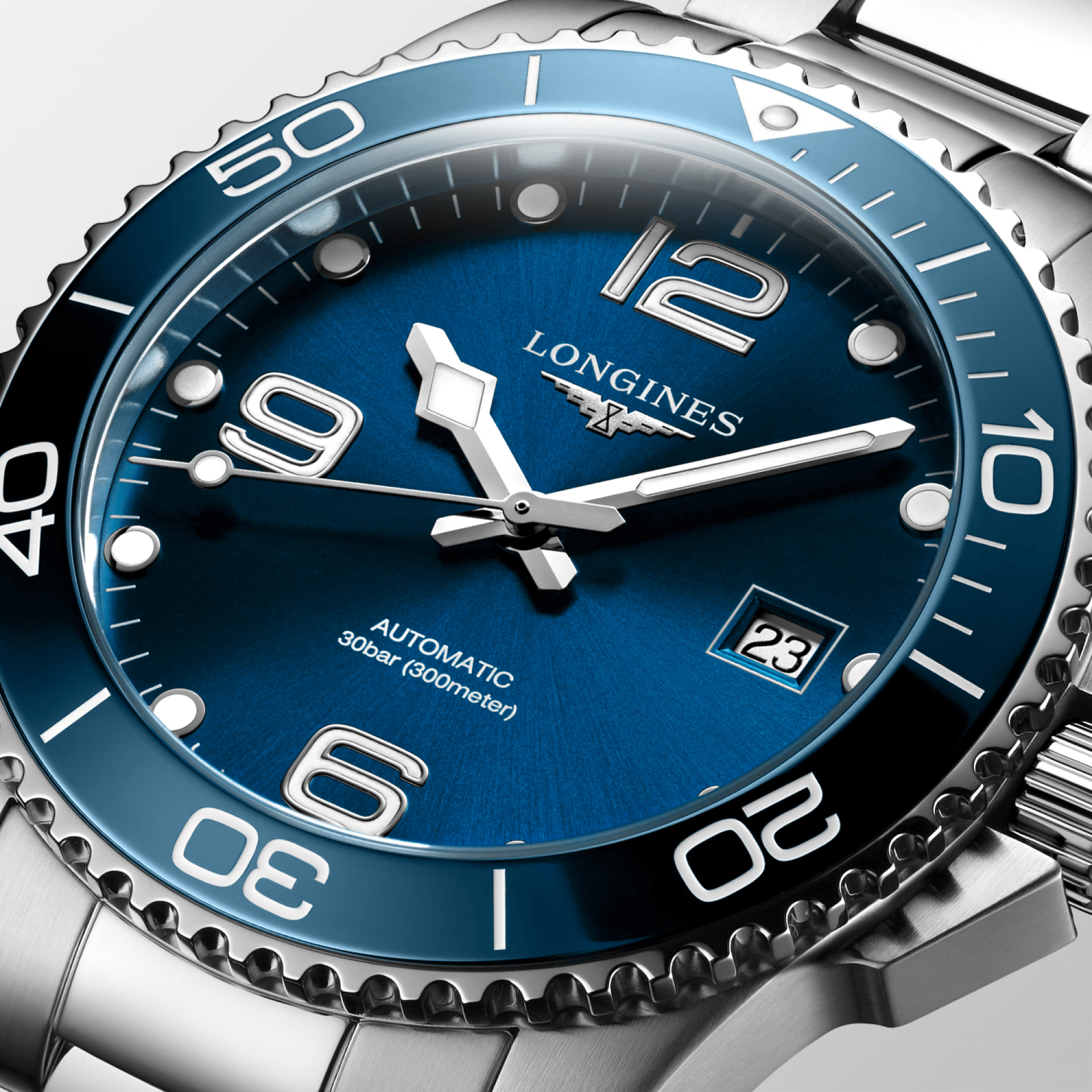Longines Hydroconquest acero 41mm L3.781.4