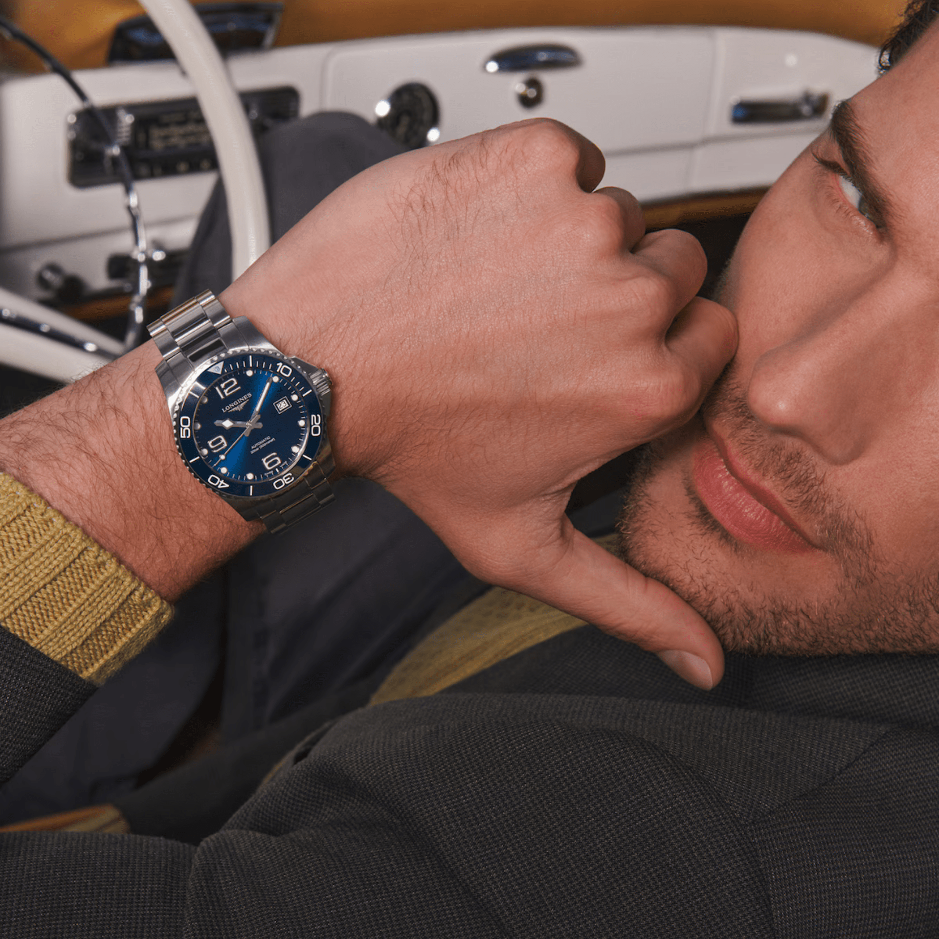 Longines Hydroconquest acero 41mm L3.781.4