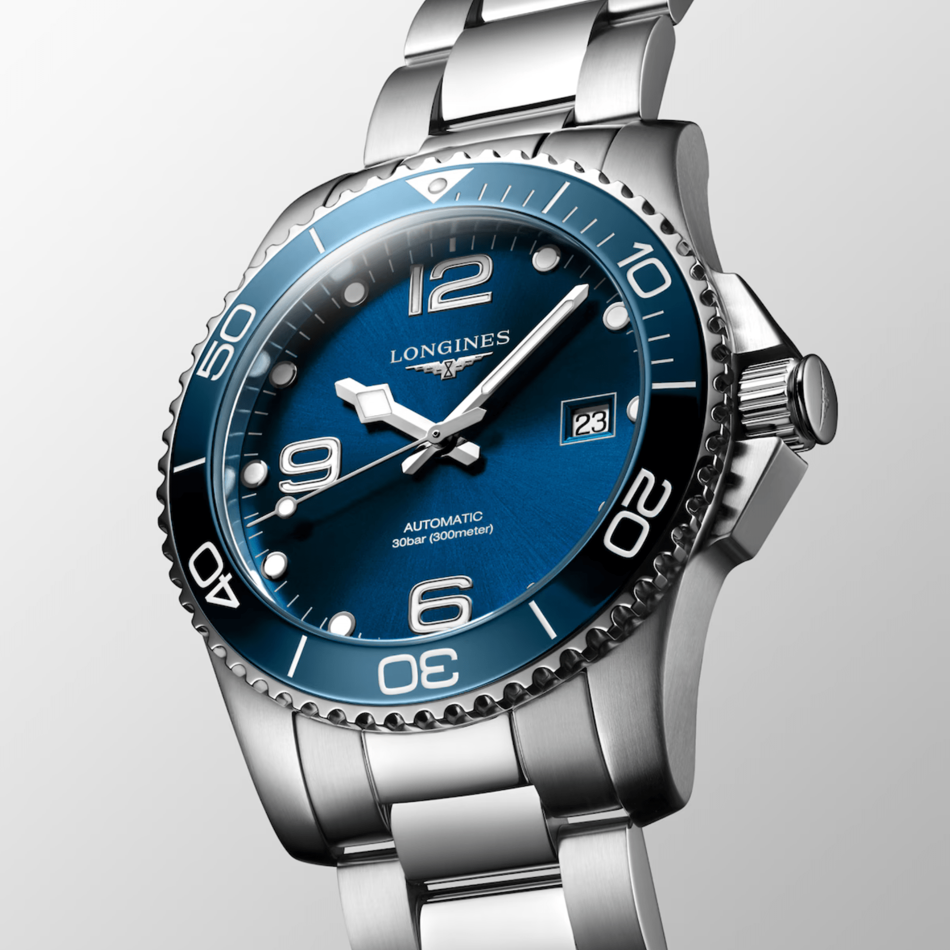 Longines Hydroconquest acero 4 1mm L3.781.4
