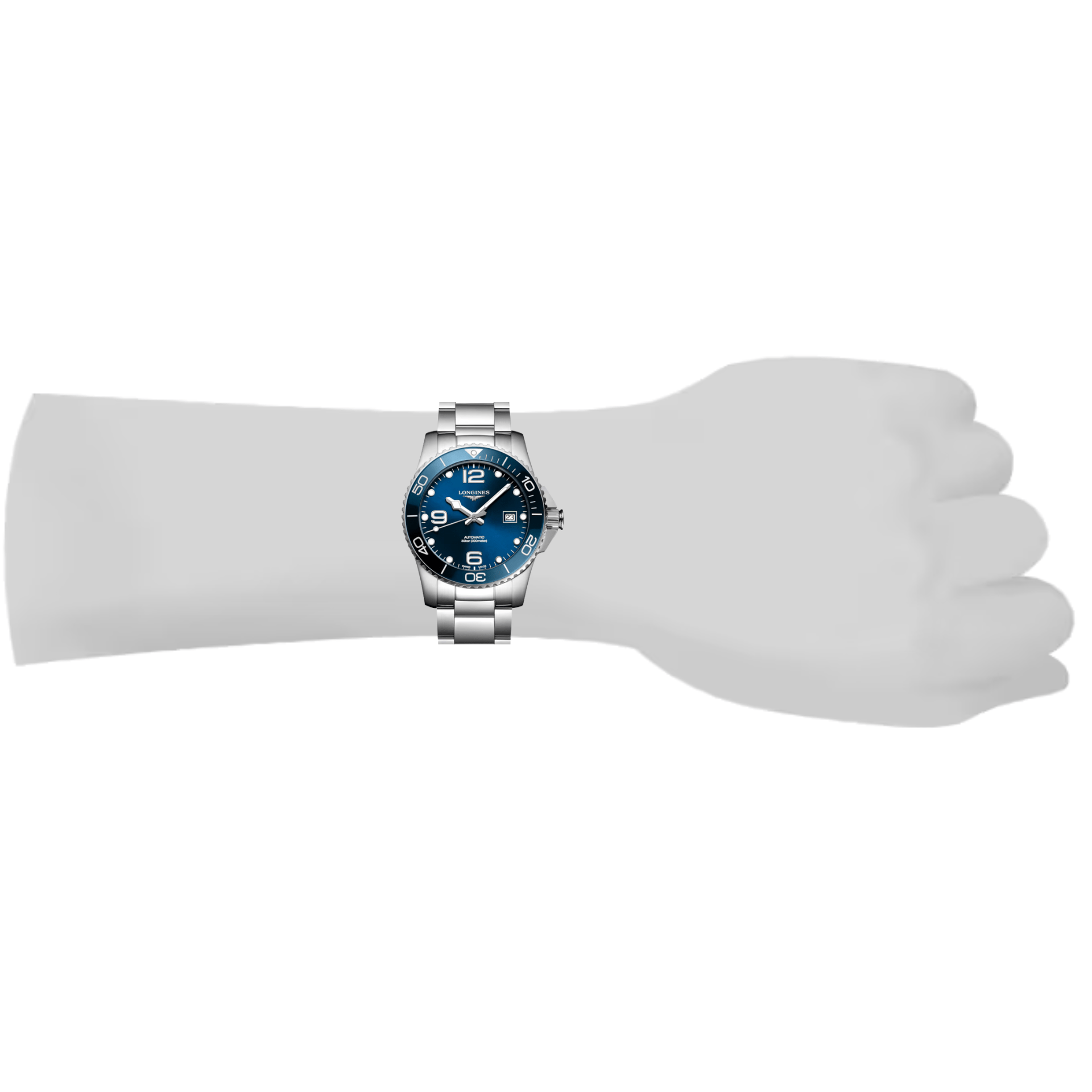 Longines Hydroconquest acero 41mm L3.781.4