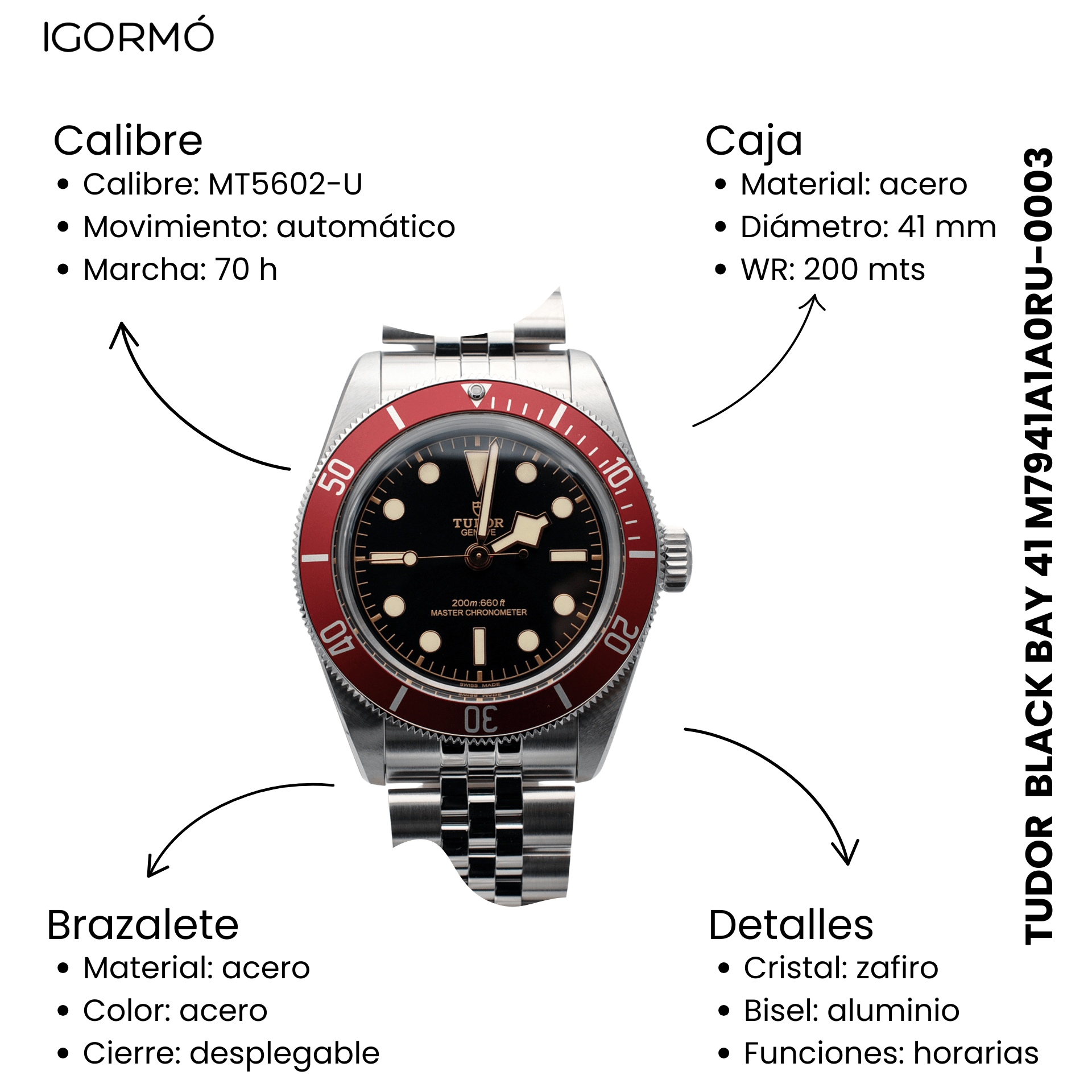 Tudor Black Bay 41mm Jubilee m7941a1a0ru-0003