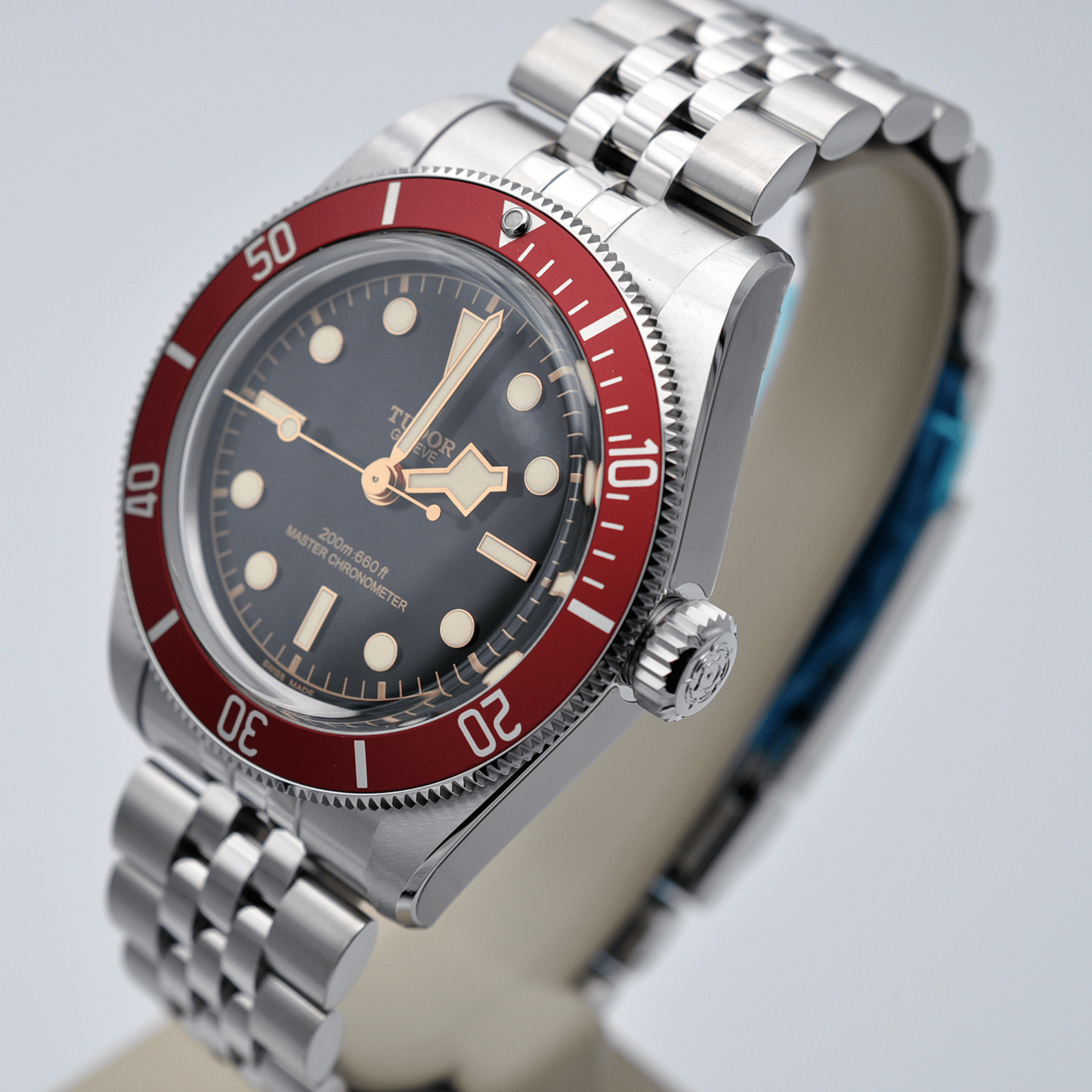 Tudor Black Bay Acero 41 mm Ref M7941A1A0RU-0003 brazalete jubilee de 5 eslabones