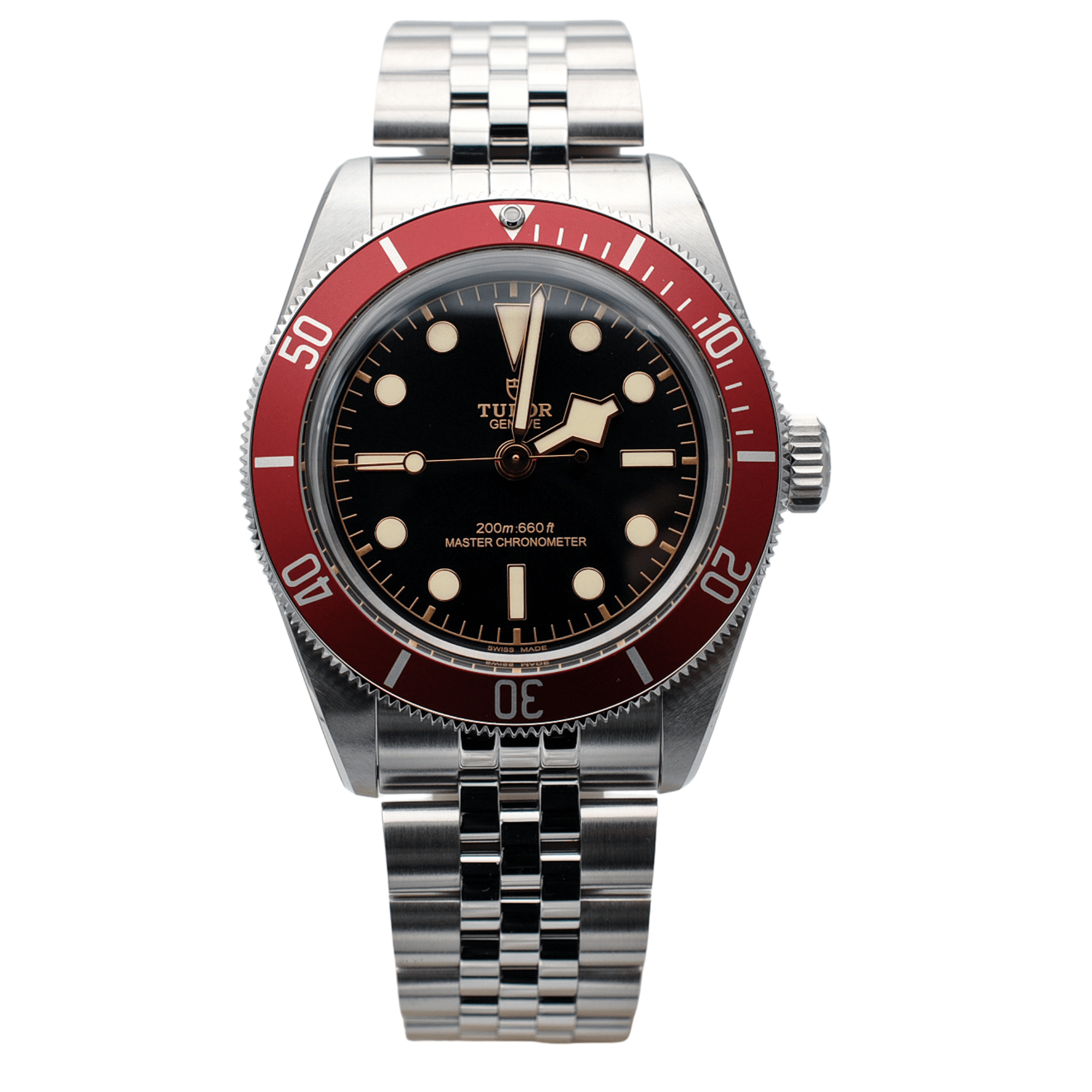 Tudor Black Bay Acero 41 mm Ref M7941A1A0RU-0003 brazalete jubilee de 5 eslabones