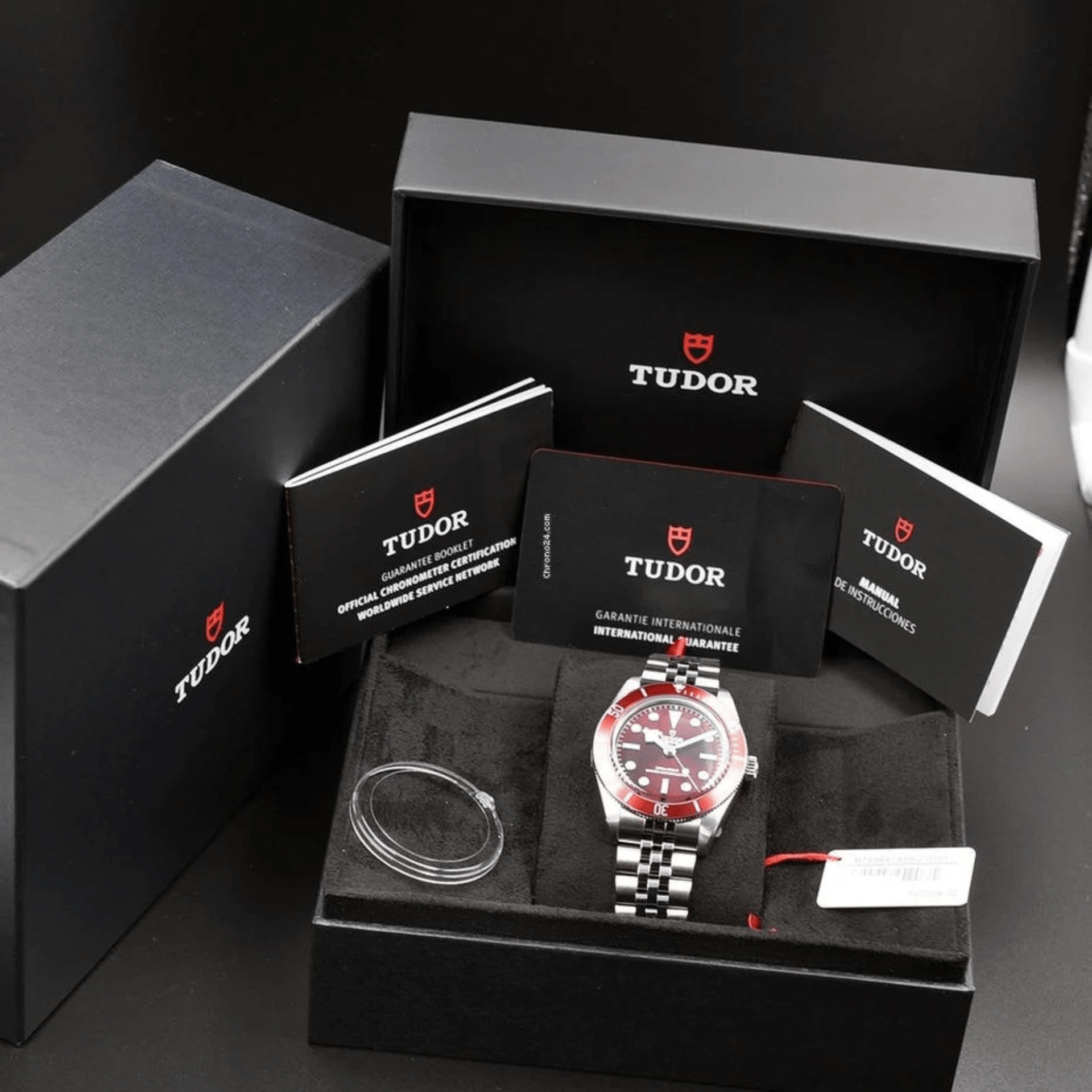 Tudor Black Bay 58 M7939A1A0RU-0001 Burgundy jubilee Brazalete de 5 eslabones