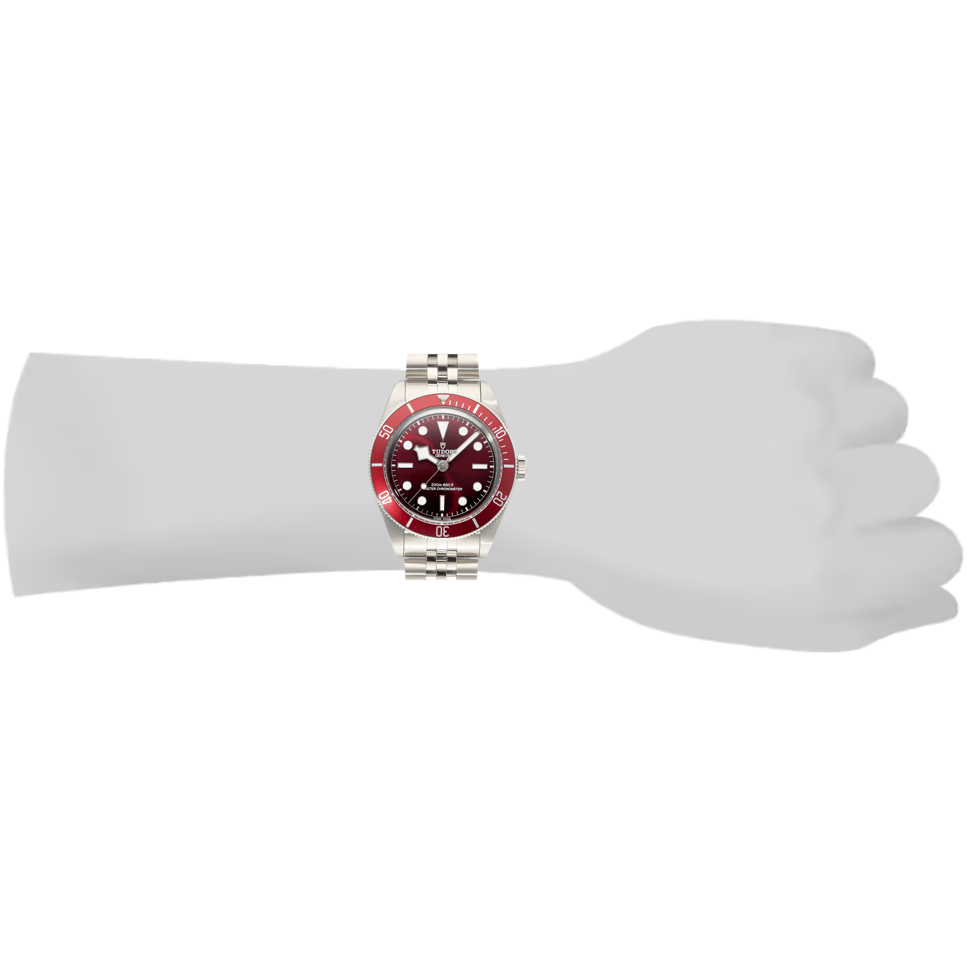 Tudor Black Bay 58 M7939A1A0RU-0001 Burgundy jubilee Brazalete de 5 eslabones