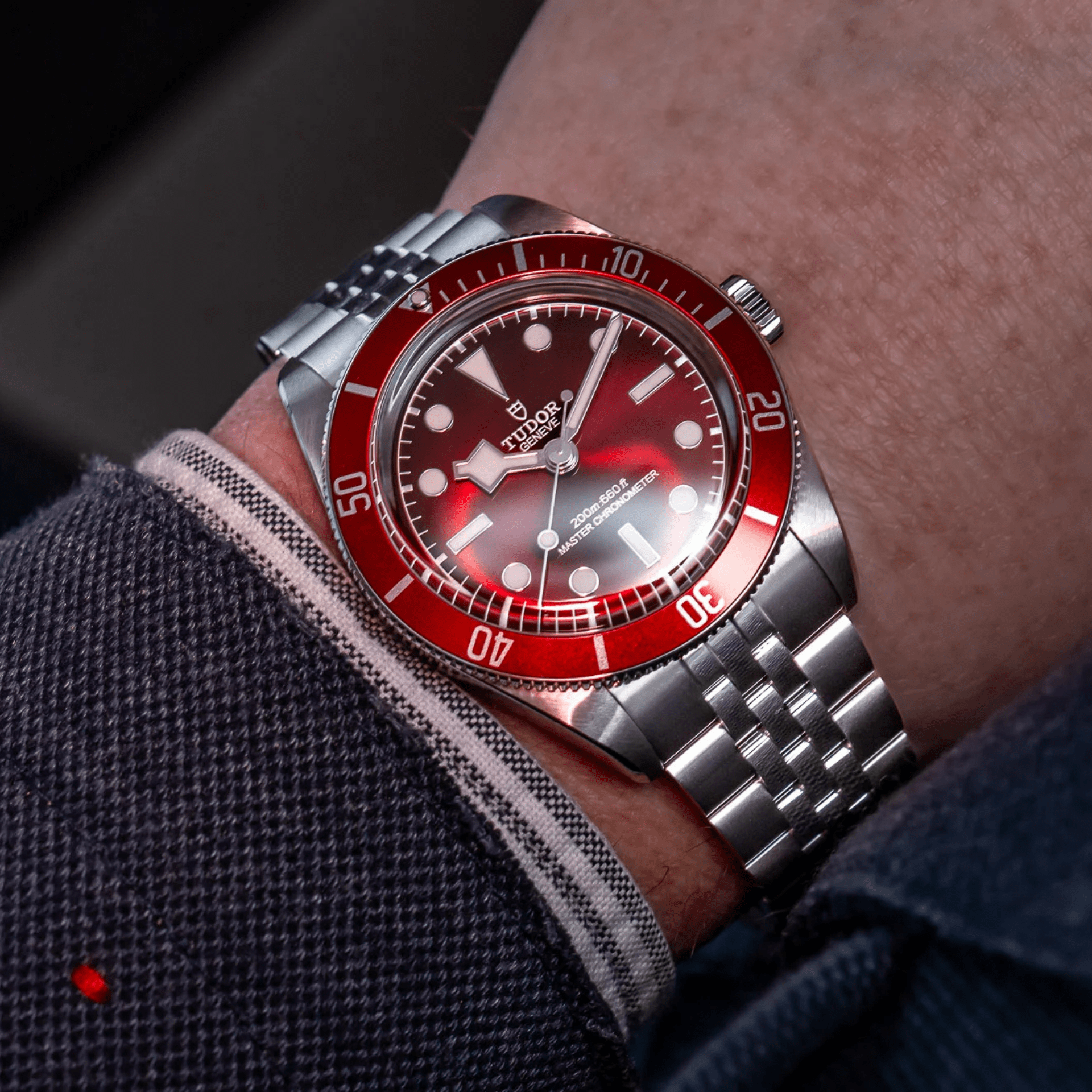 Tudor Black Bay 41 mm Oyster bisel burdeos burgundy M7941A1A0RU-0001