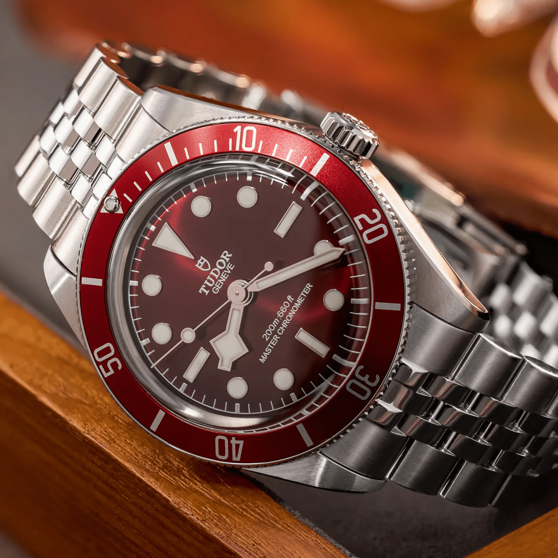 Tudor Black Bay 41 mm Oyster bisel burdeos burgundy M7941A1A0RU-0001