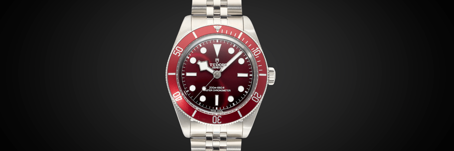 Tudor Black Bay 58 M7939A1A0RU-0001 Burgundy jubilee Brazalete de 5 eslabones