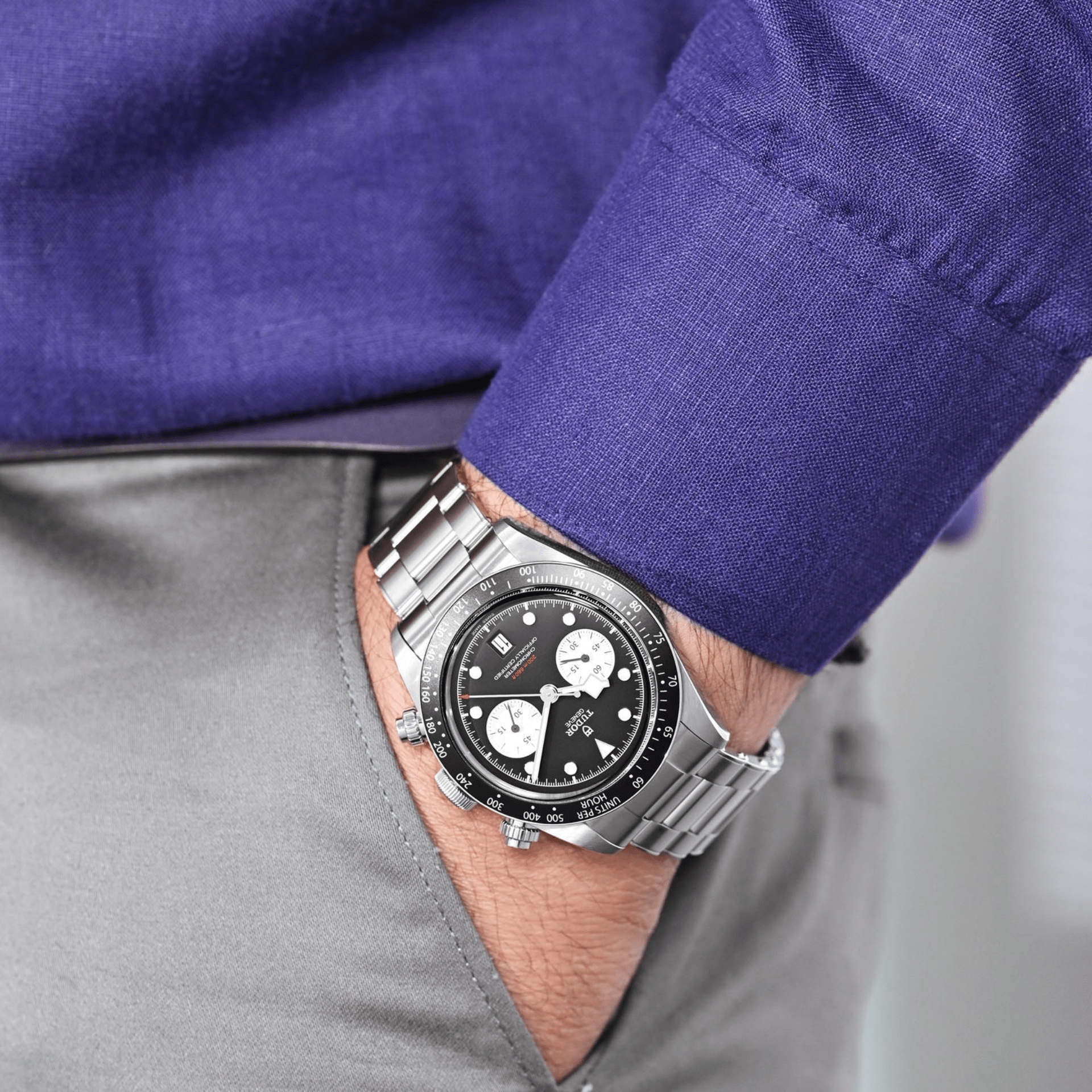Tudor Black Bay Chrono negro 41 mm M79360N-0011