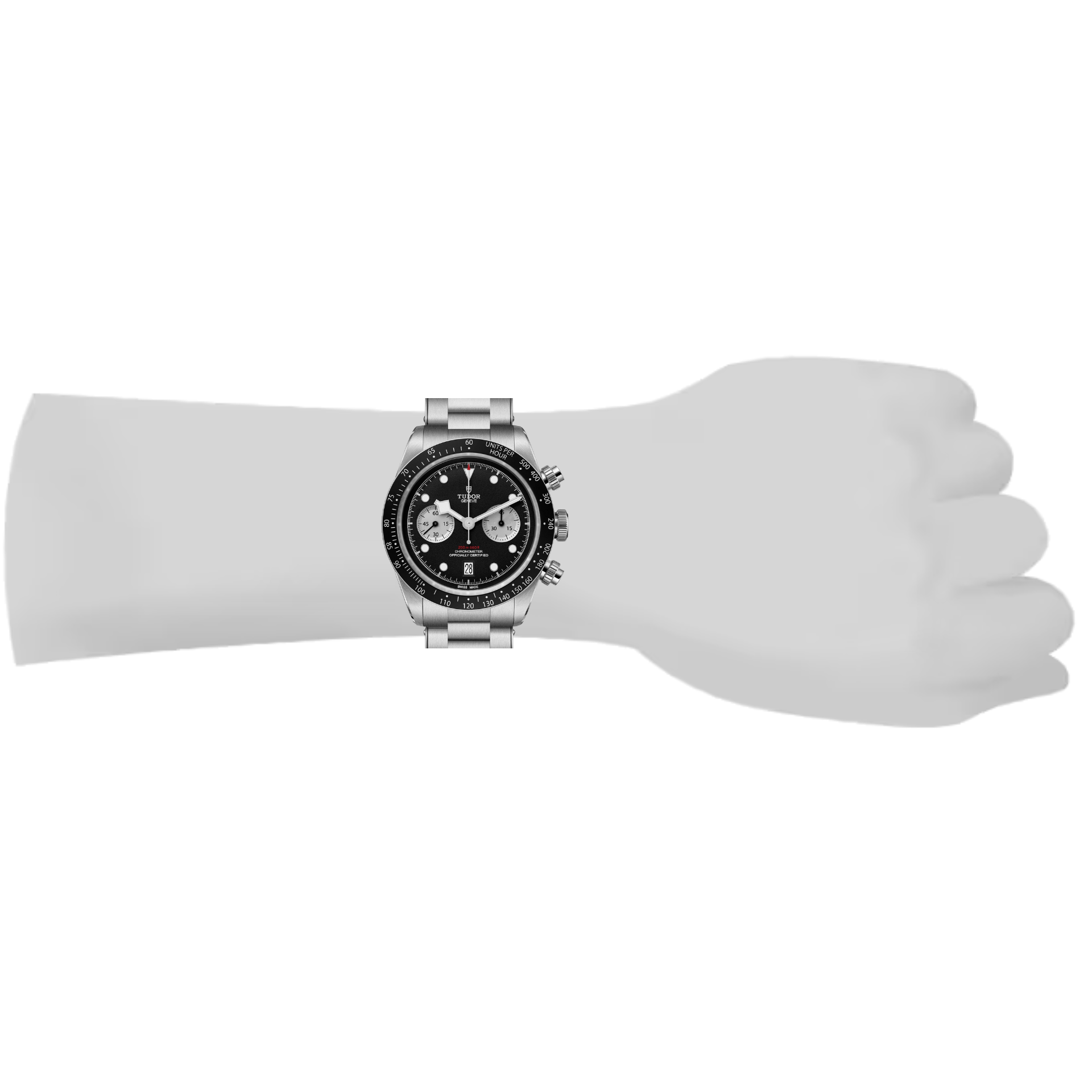 Tudor Black Bay Chrono negro 41 mm M79360N-0011