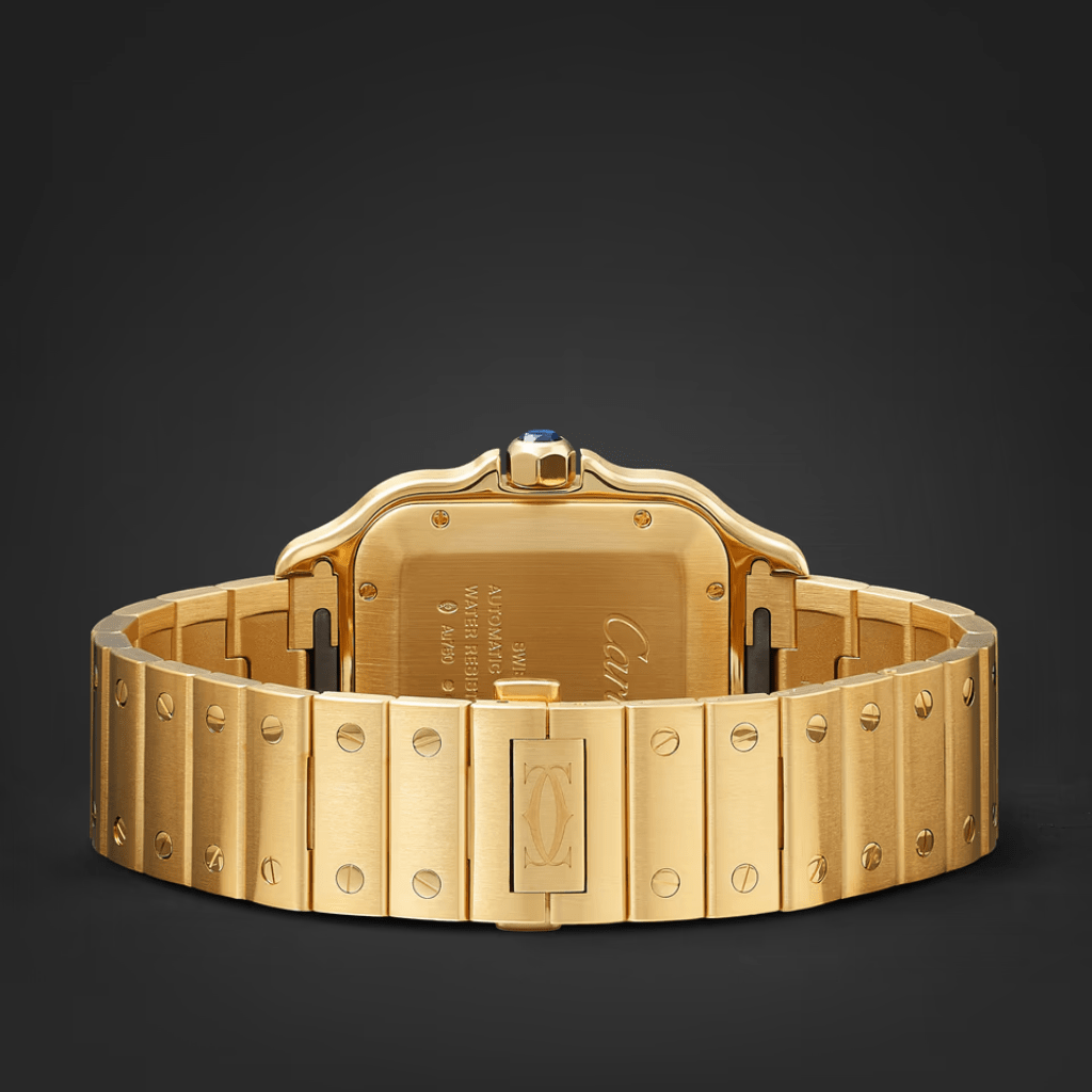 Cartier Santos grande oro amarillo referencia WGSA0029