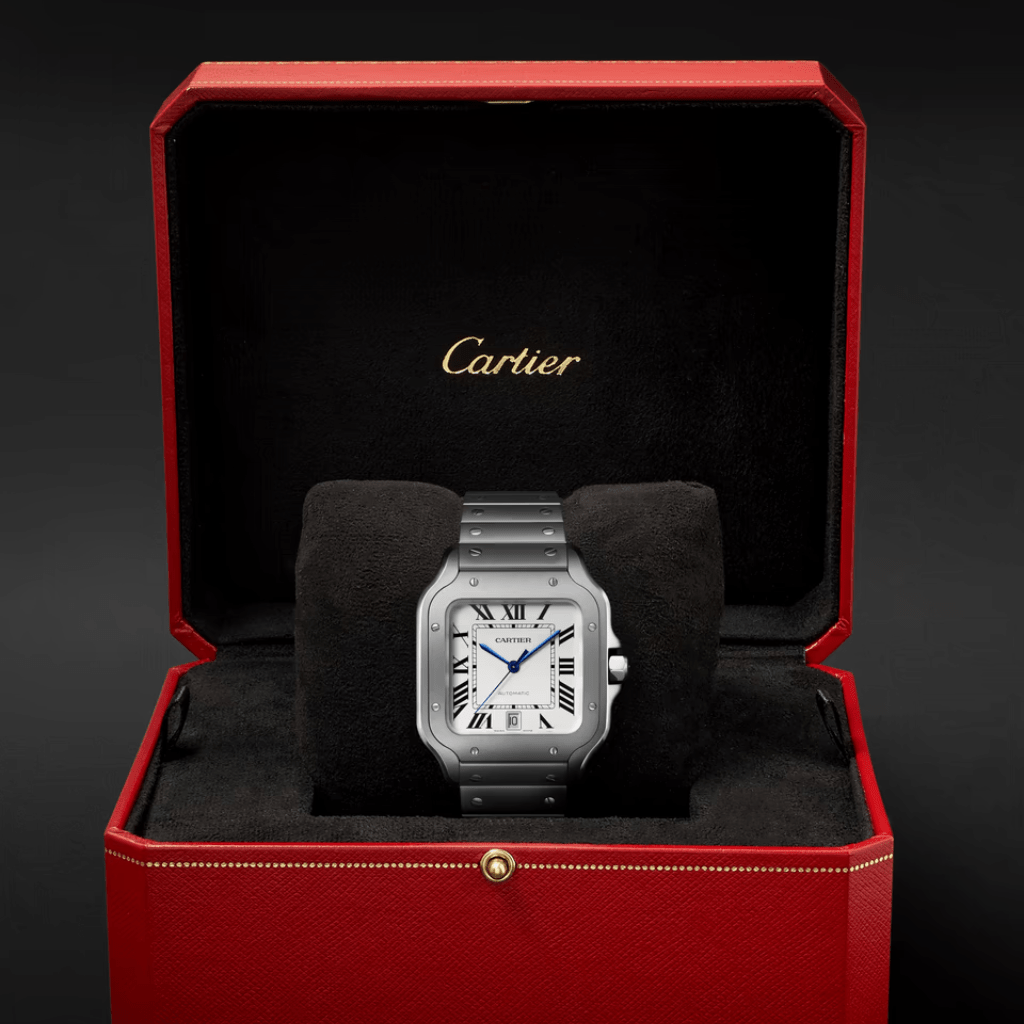 Cartier Santos grande titanio WSSA0089