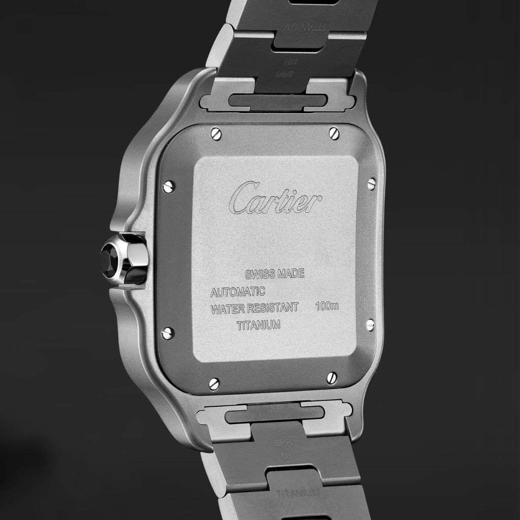 Cartier Santos grande titanio WSSA0089