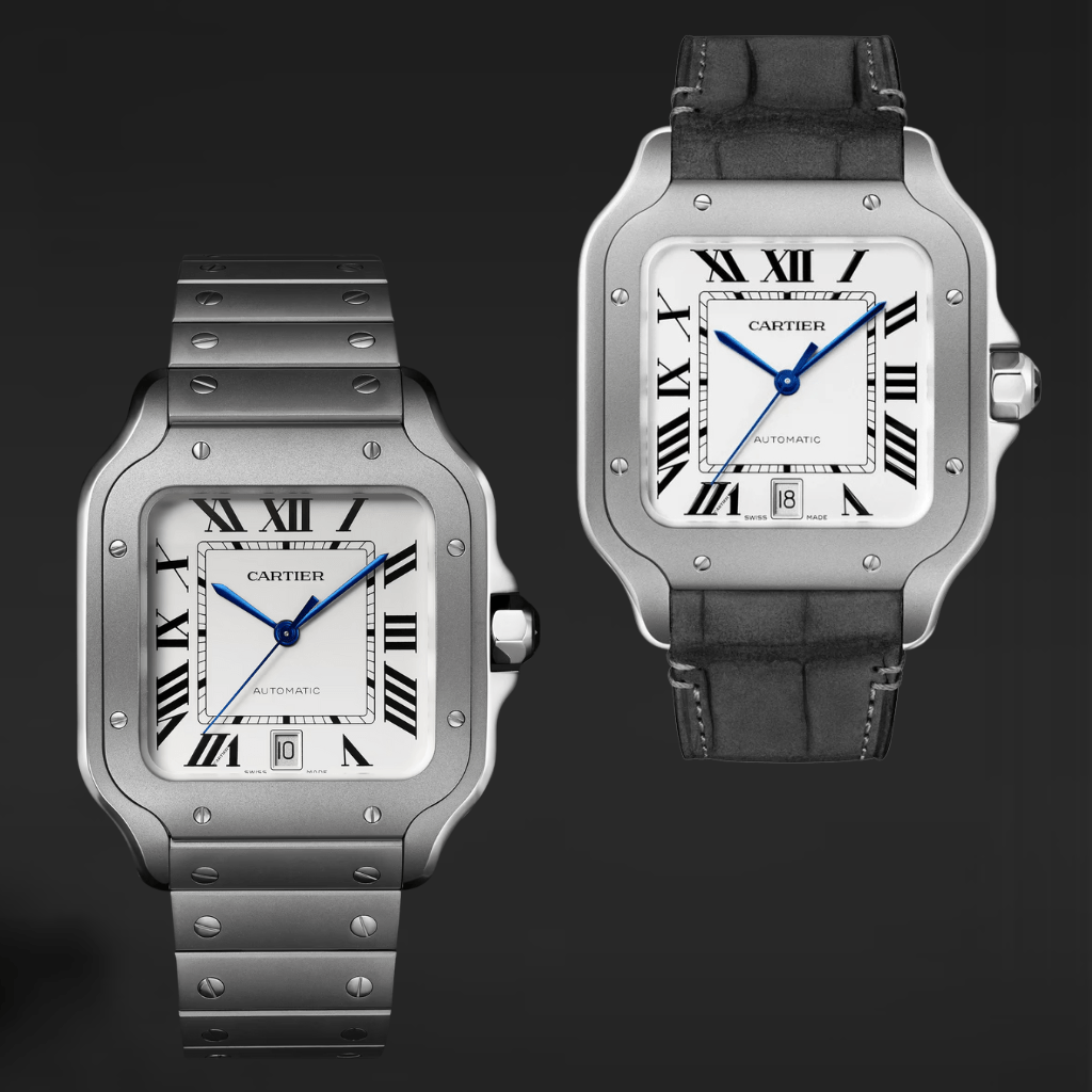 Cartier Santos grande titanio WSSA0089