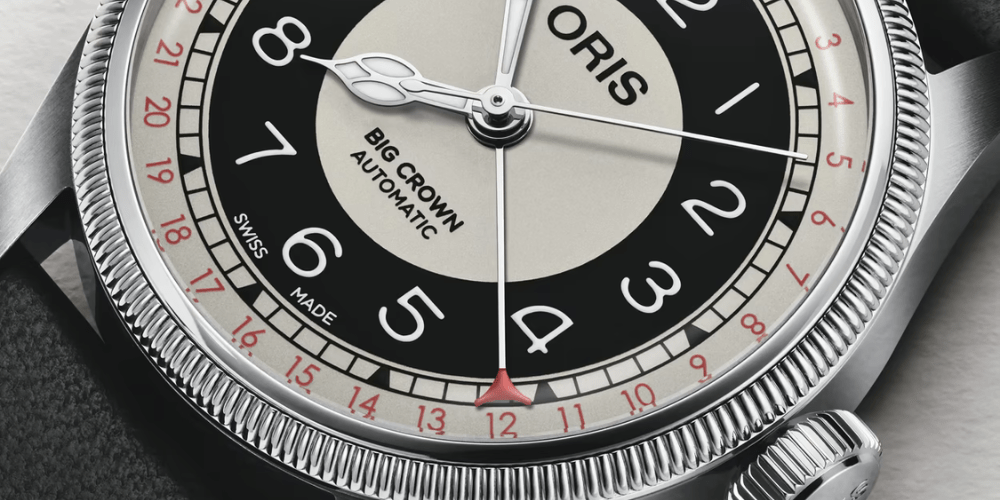 Oris Big Crown Pointer Date Bullseye acero 38mm ref 01 754 7779 4061-07 5 19 25