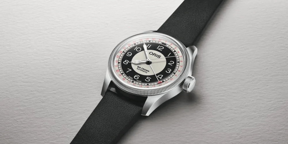Oris Big Crown Pointer Date Bullseye acero 38mm ref 01 754 7779 4061-07 5 19 25