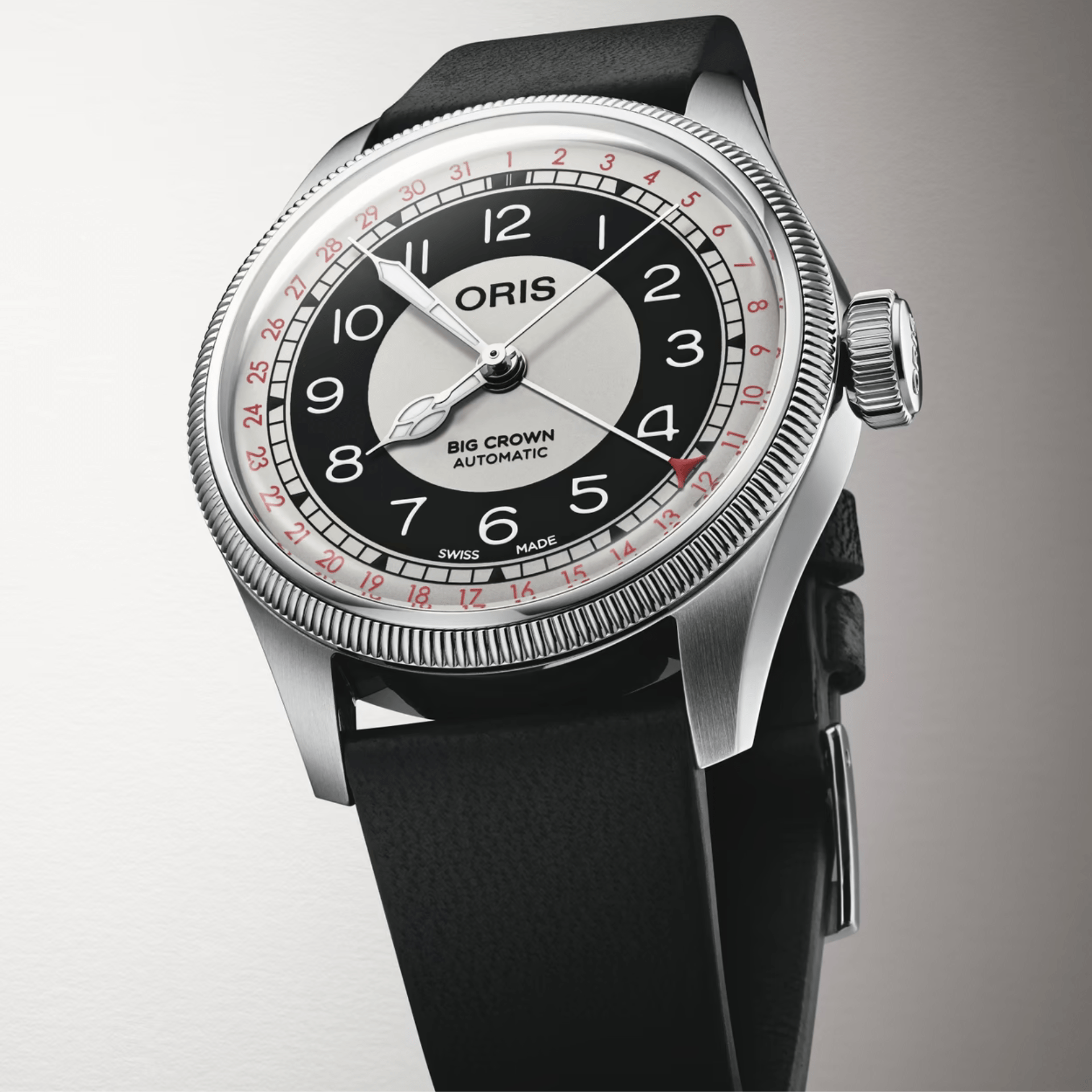 Oris Big Crown Pointer Date Bullseye acero 38mm ref 01 754 7779 4061-07 5 19 25