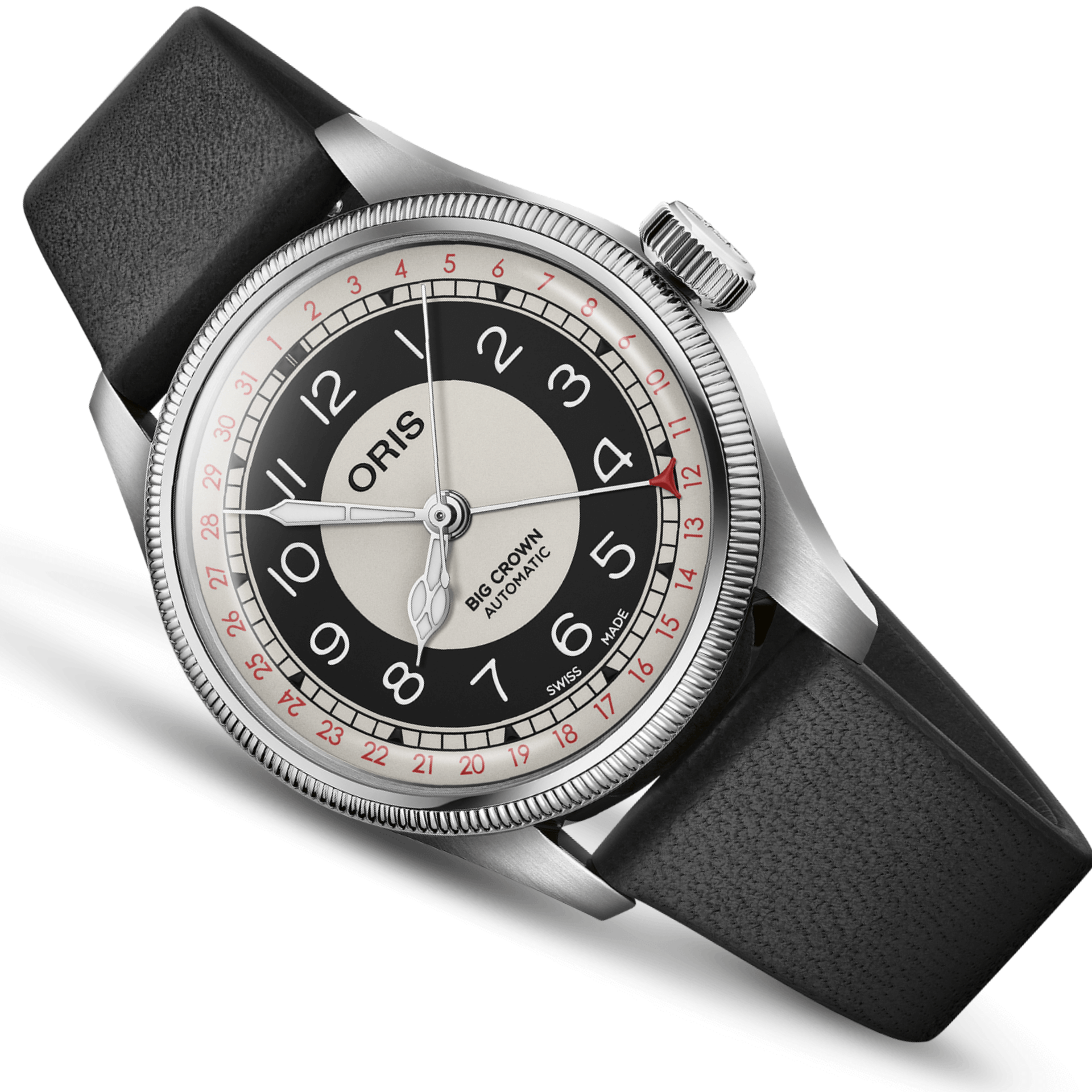 Oris Big Crown Pointer Date Bullseye acero 38mm ref 01 754 7779 4061-07 5 19 25