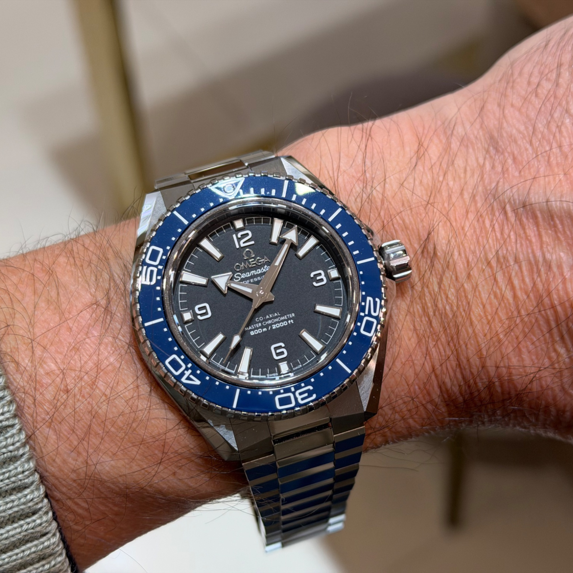 Omega Seamaster Planet Ocean 600m acero 42 mm Ref 217.30.42.21.01.002
