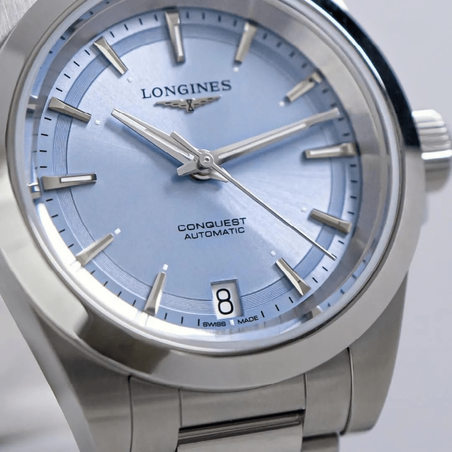 Longines Conquest Acero 34mm L3.430.4.92.6