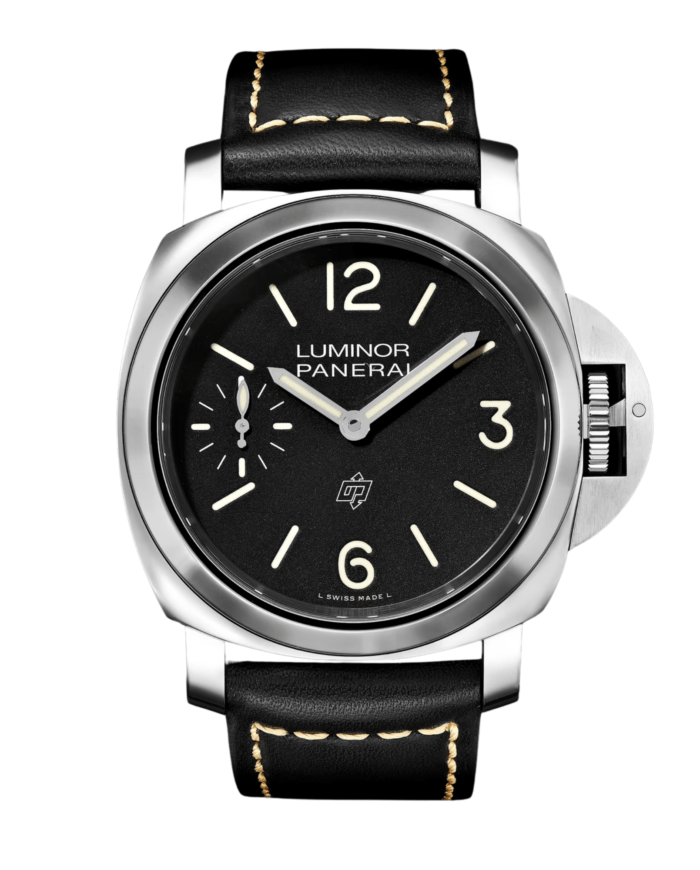 Panerai Luminor Logo PAM01084 de acero 44mm negro