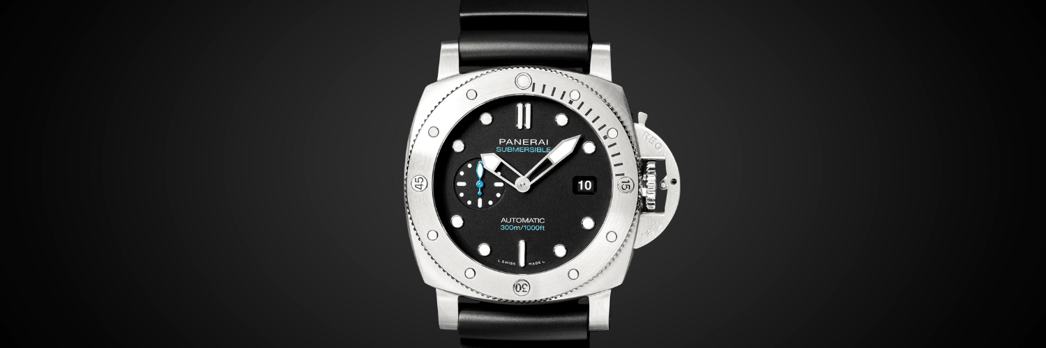 Panerai Submersible 44 mm acero PAM01596