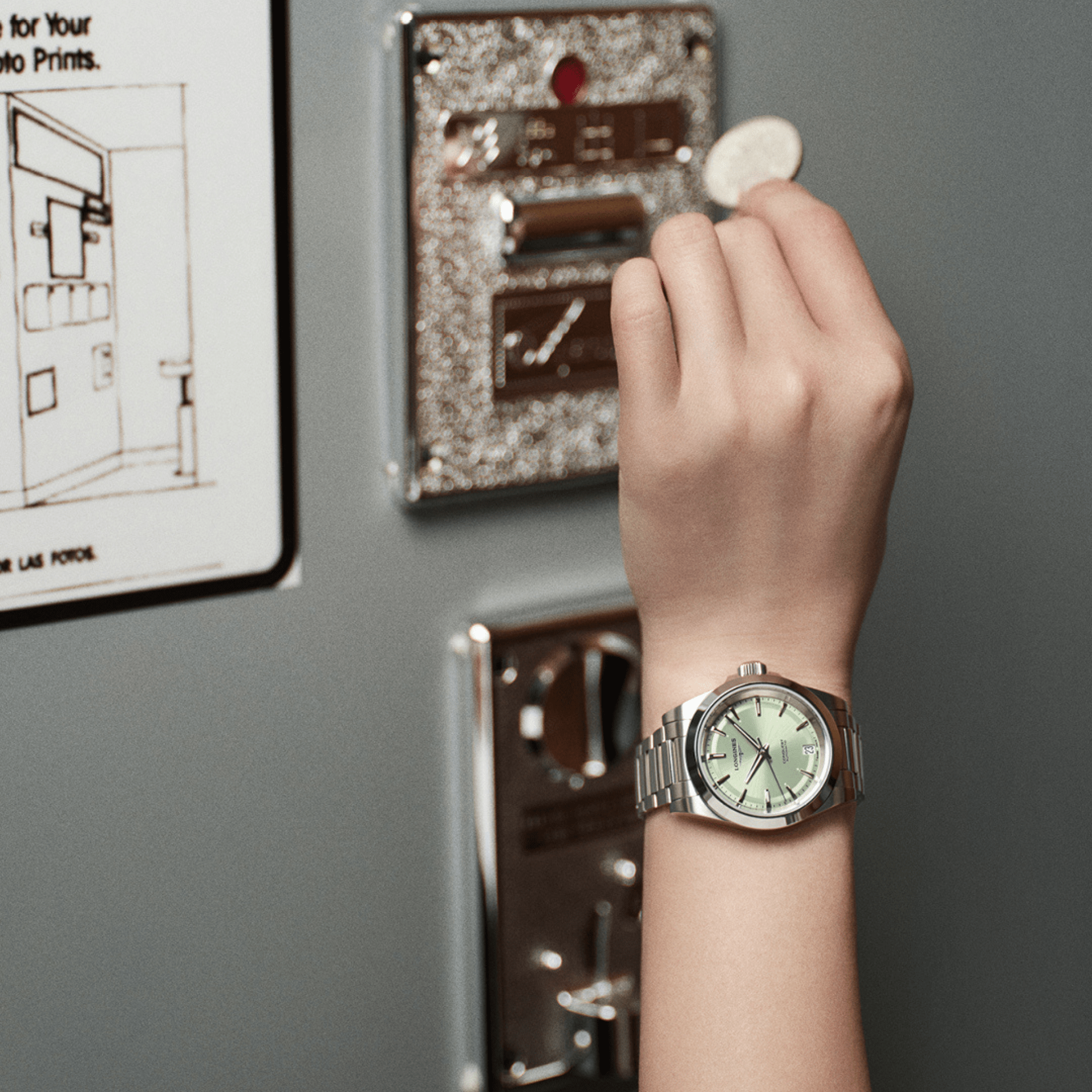 Longines Conquest Acero 34mm L3.430.4.02.6