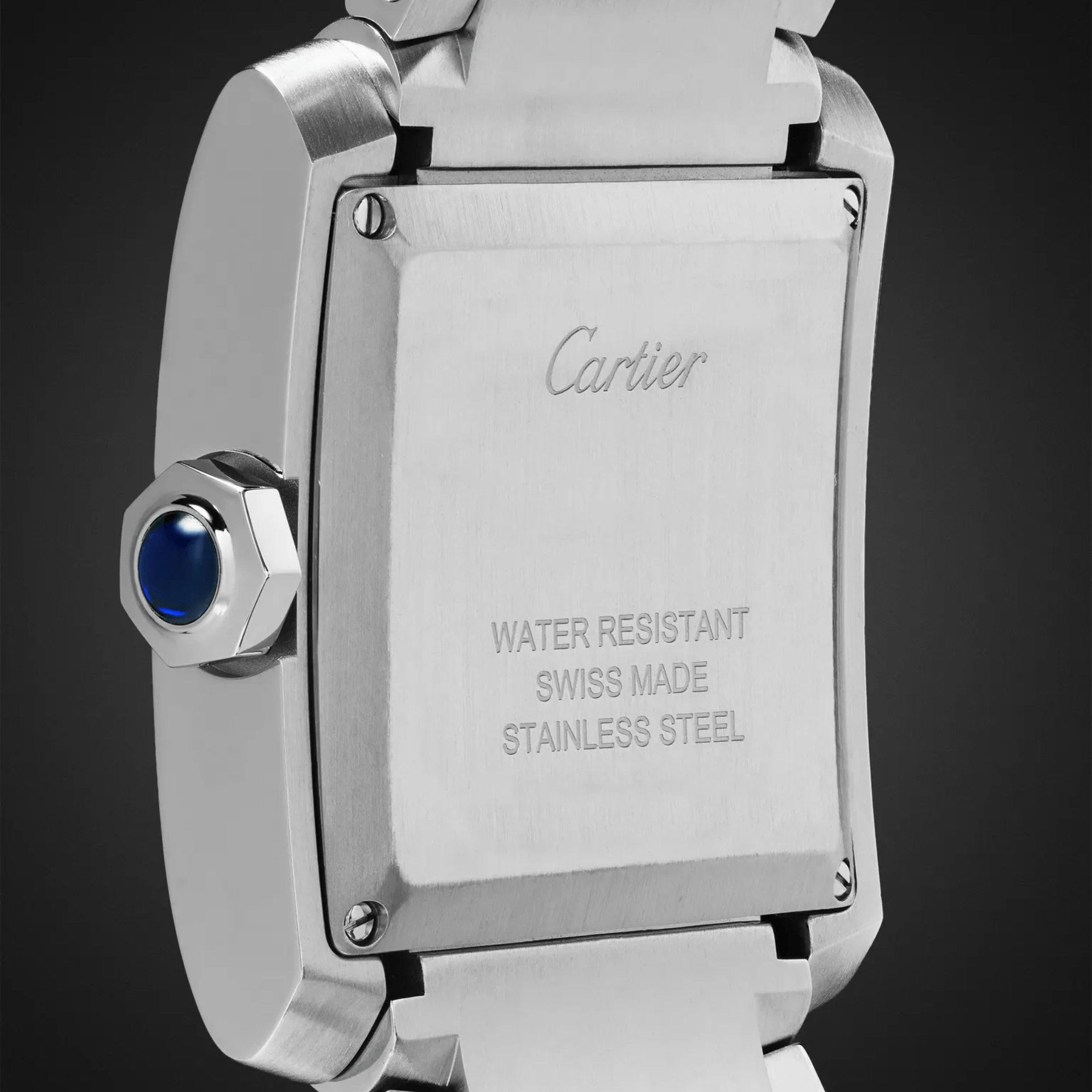 Cartier Tank Française acero 36,7mm ref CRWSTA0067